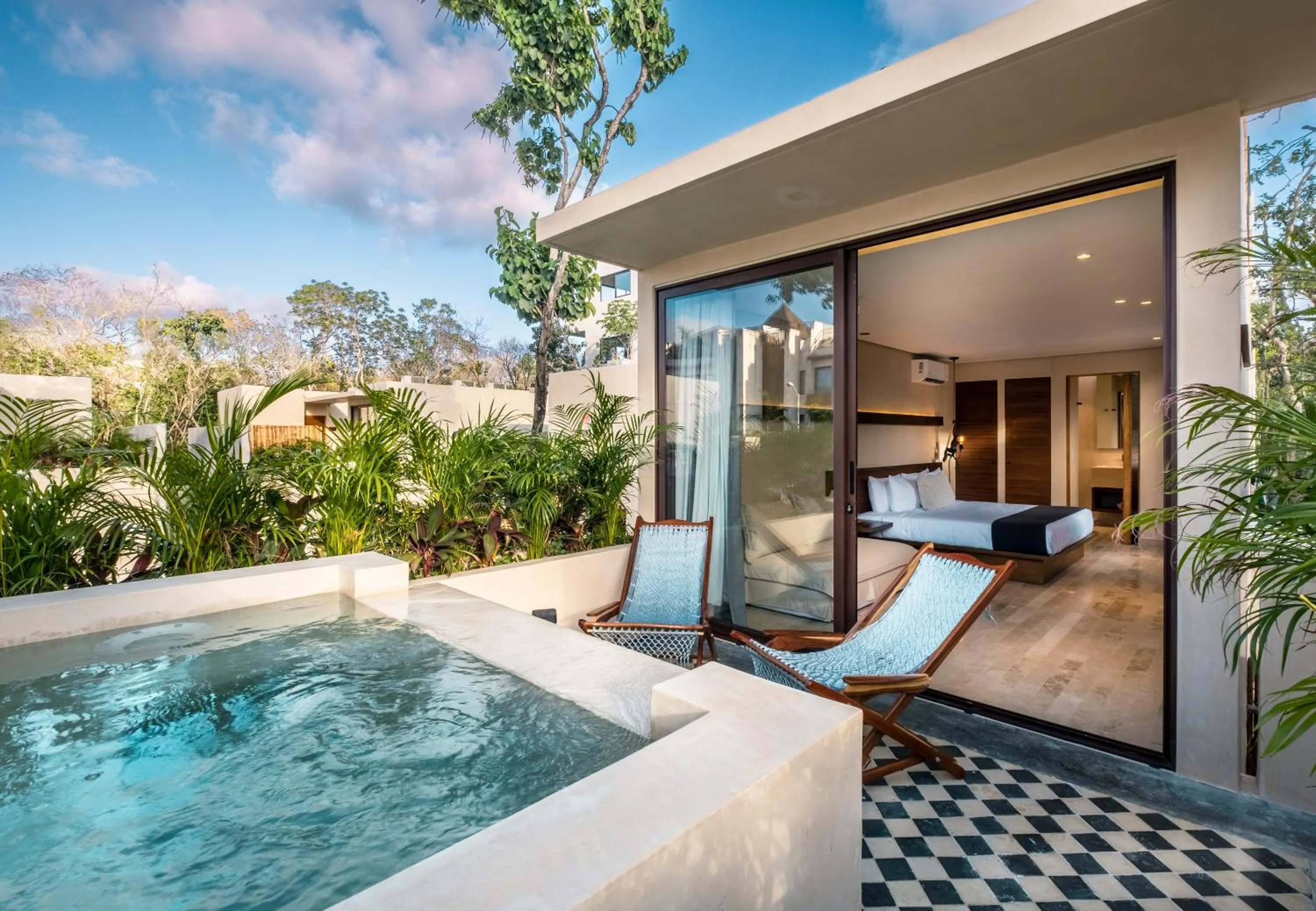 Balcony/Terrace in Collection O Faisano Boutique Luxury Hotel, Tulum Beach