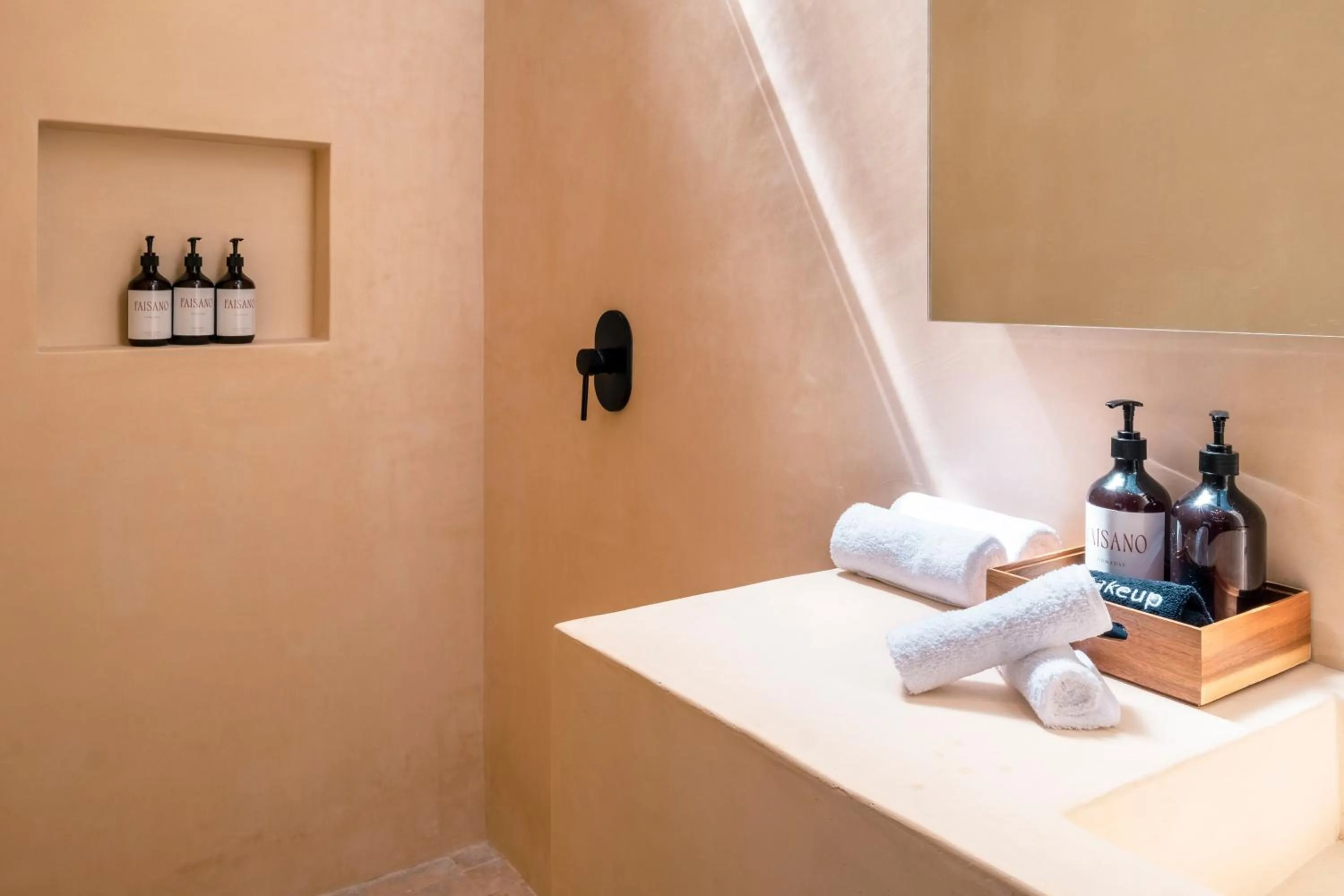 Bathroom in Collection O Faisano Boutique Luxury Hotel, Tulum Beach