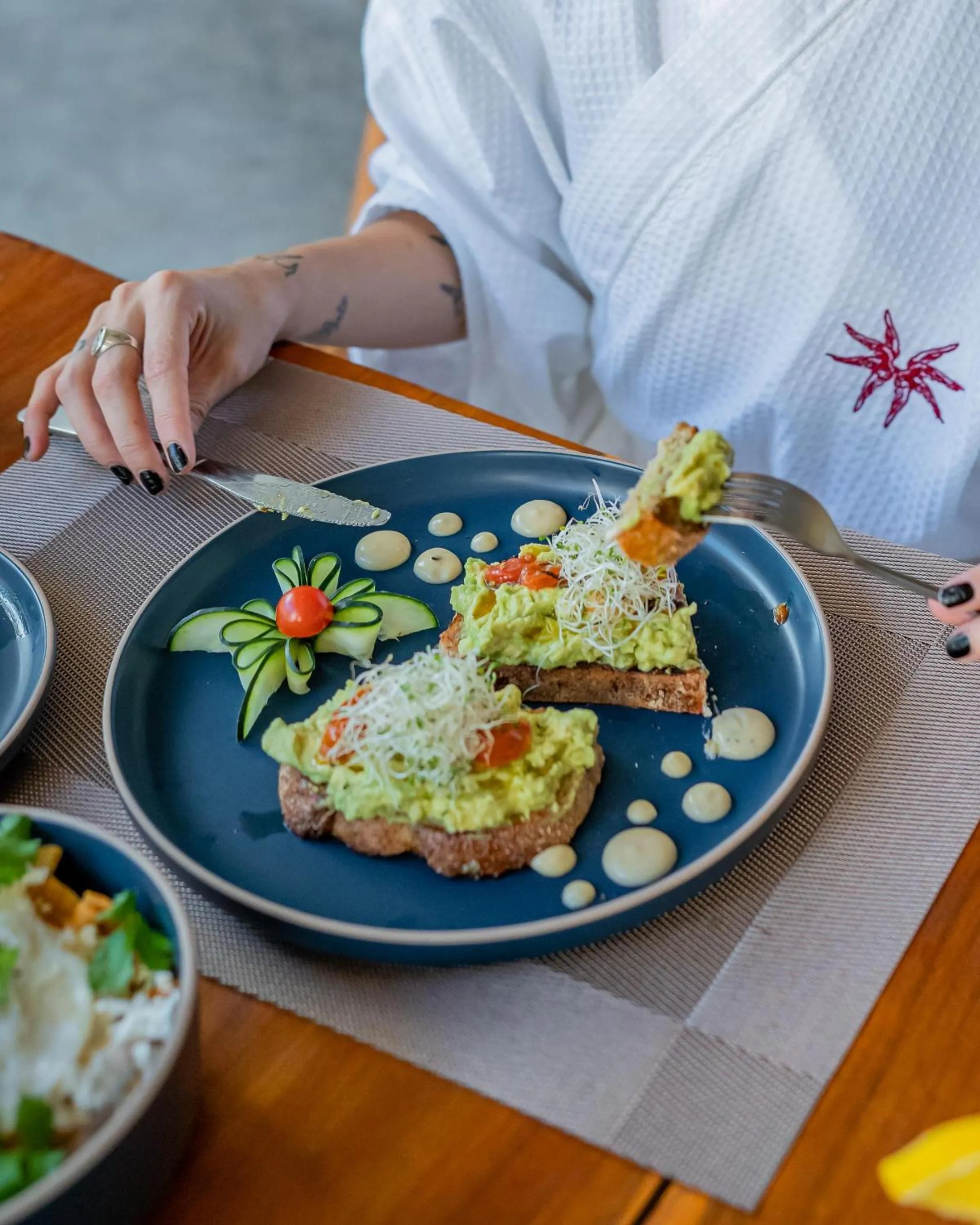 Breakfast in Collection O Faisano Boutique Luxury Hotel, Tulum Beach