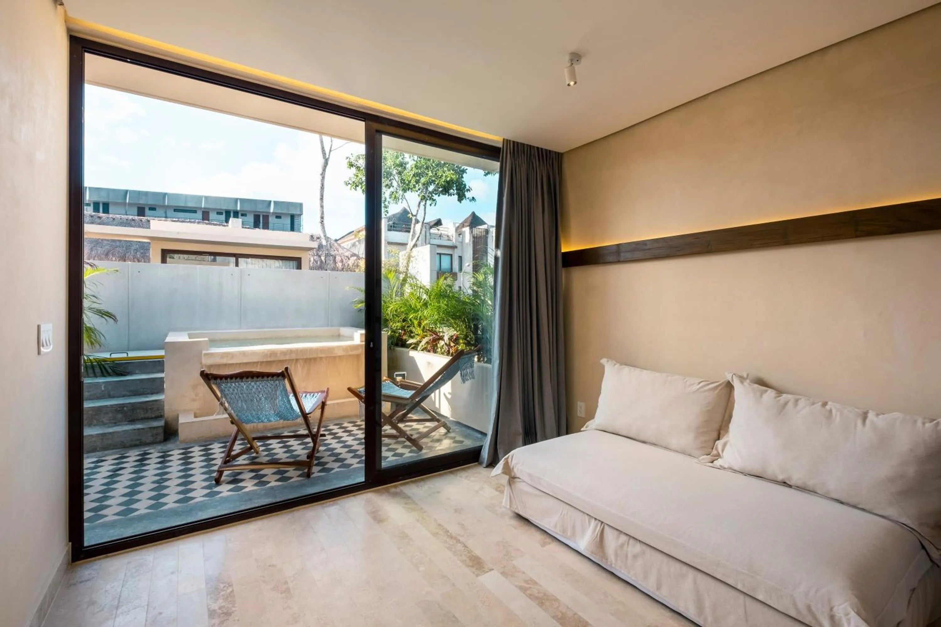 Patio in Collection O Faisano Boutique Luxury Hotel, Tulum Beach