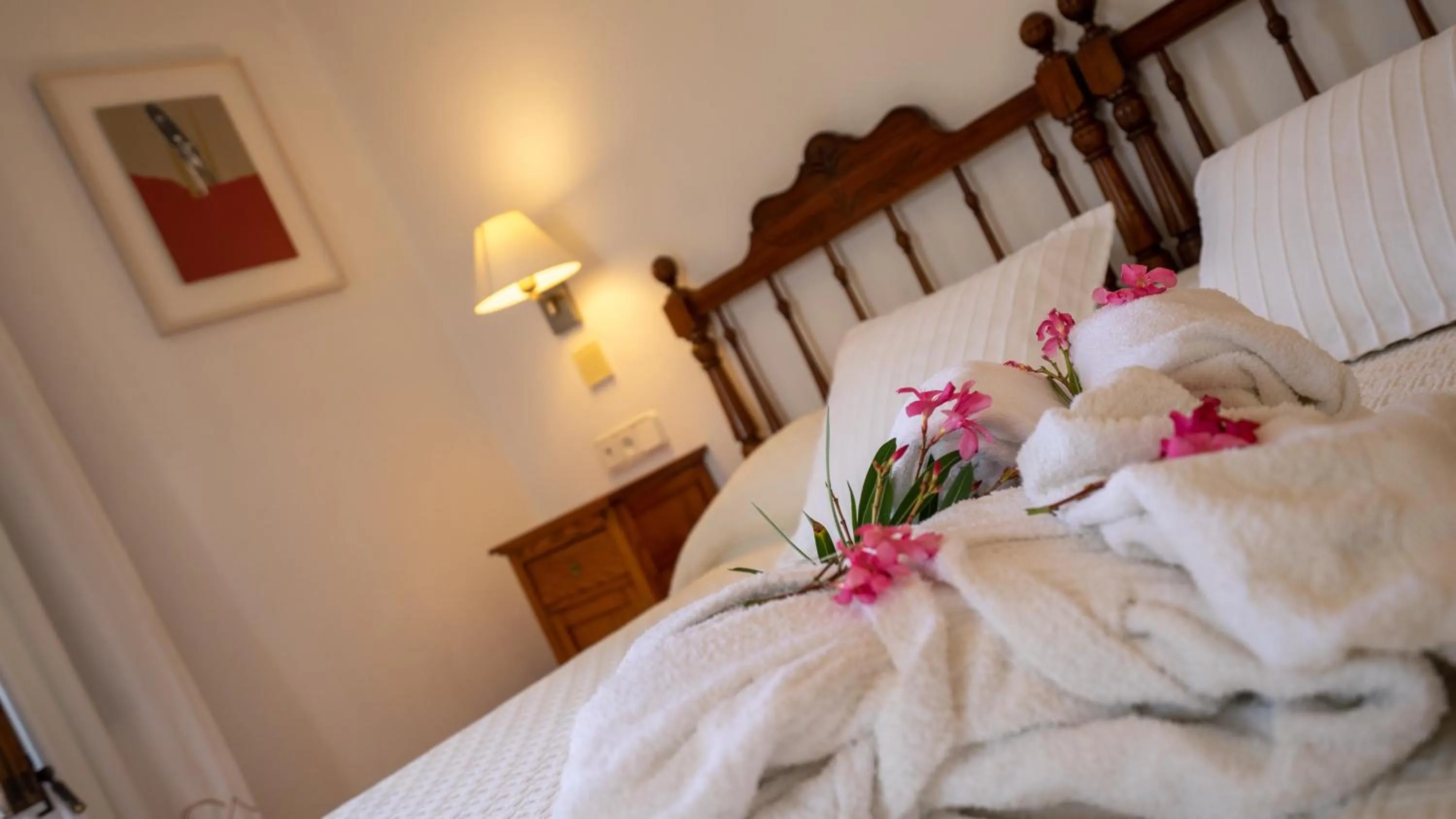 Bed in Juma Historic Hotel