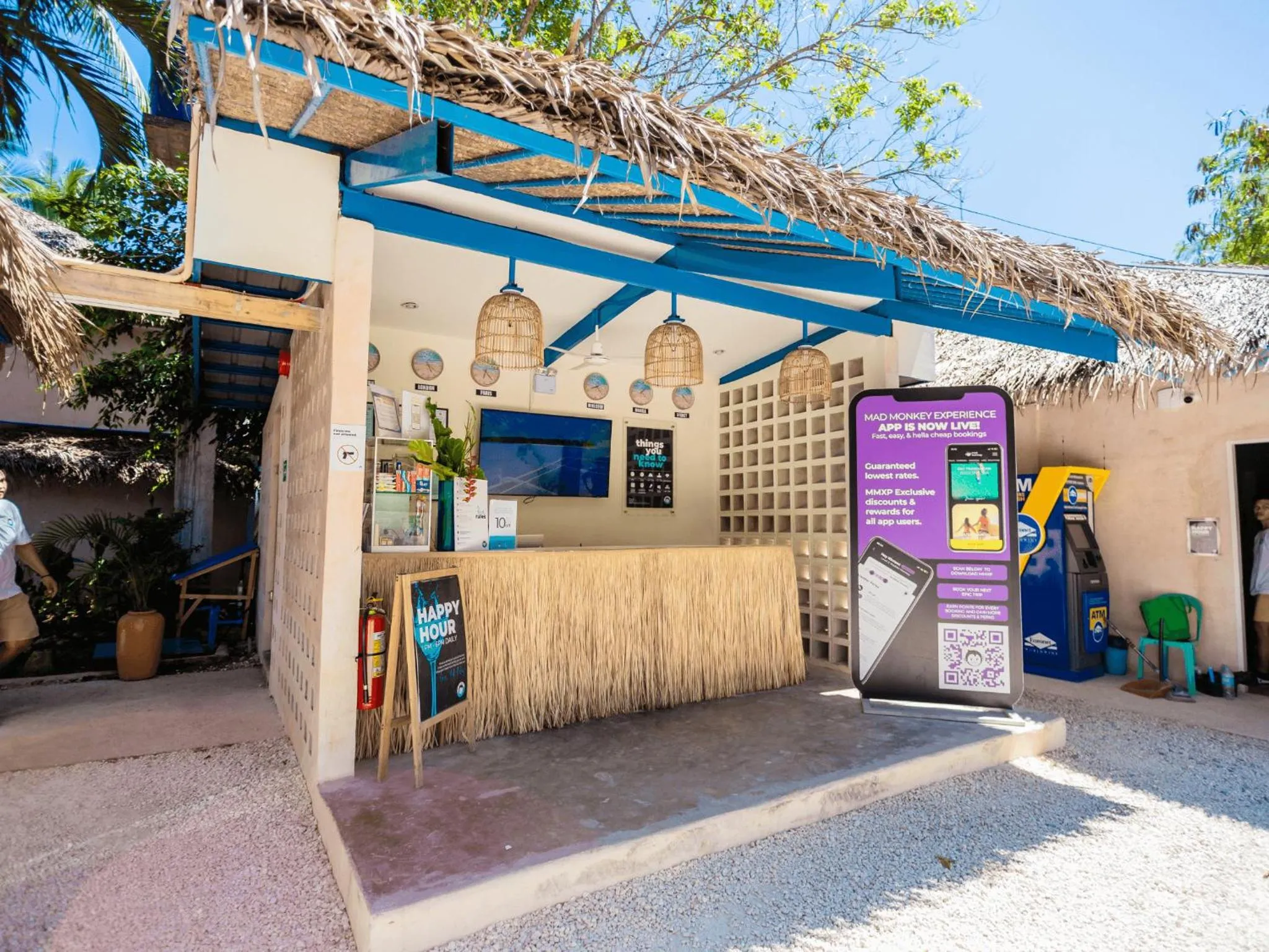 Lobby or reception in Mad Monkey Panglao