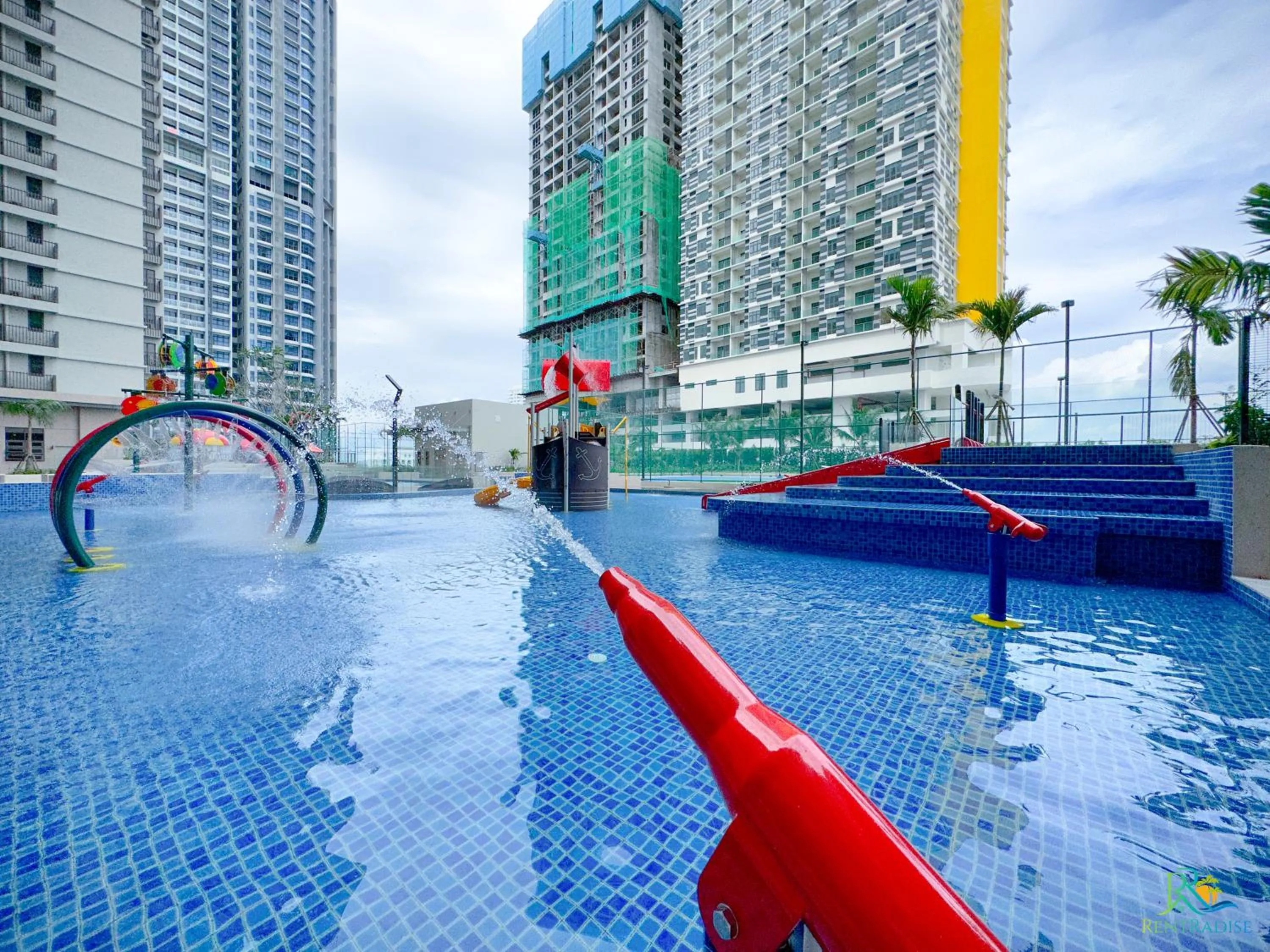 Children play ground in Bali Sea View Residences Melaka at Stayrene