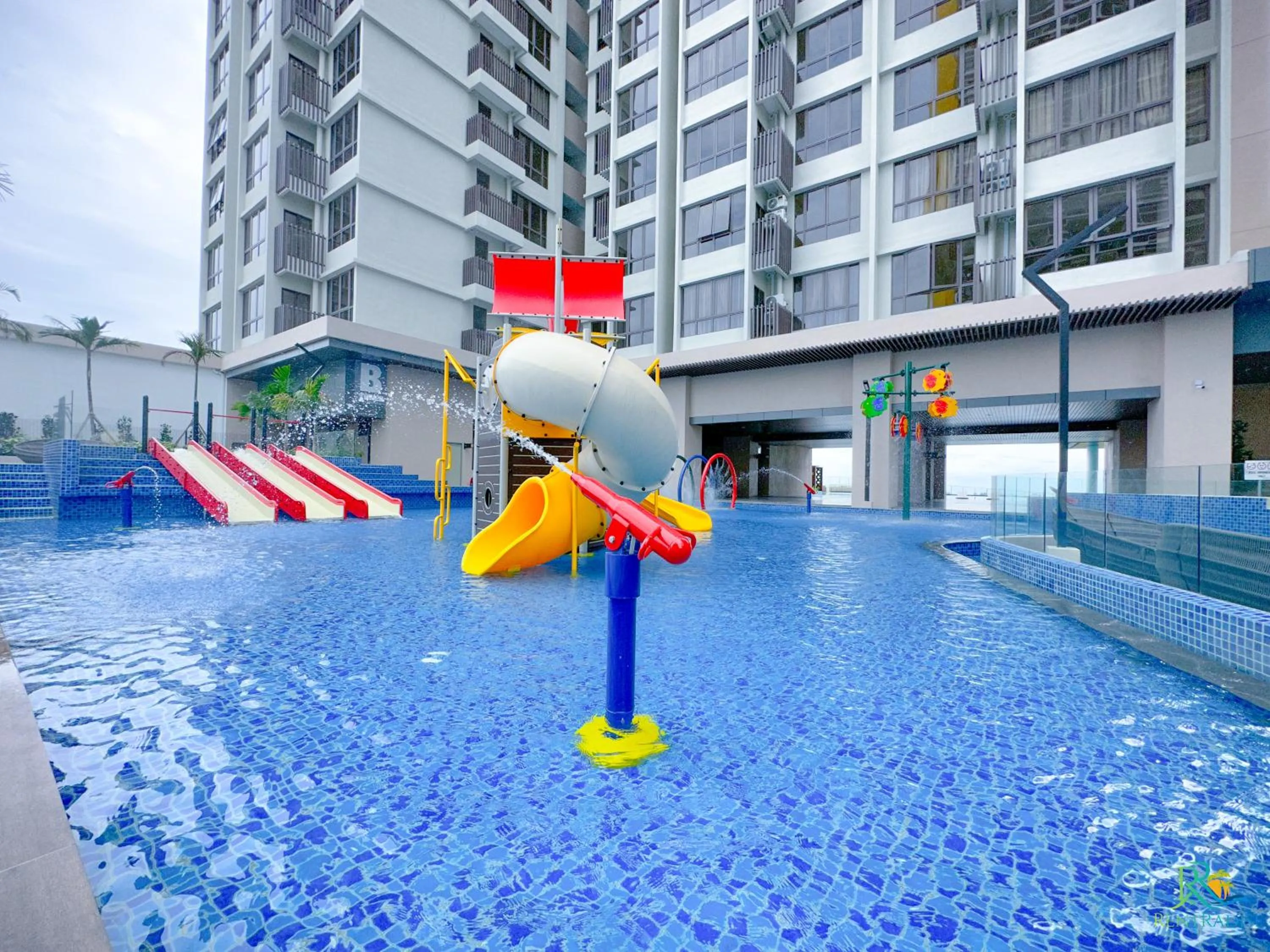 Children play ground in Bali Sea View Residences Melaka at Stayrene