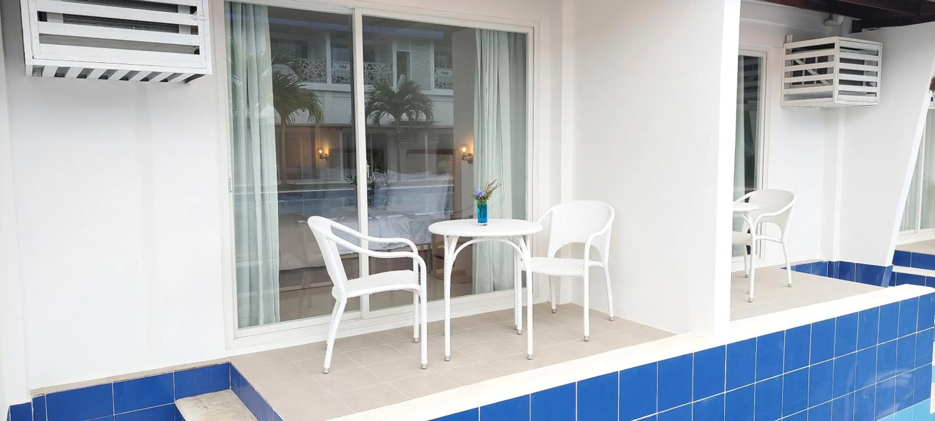 Balcony/Terrace in 라메디 리조트 보홀 Ramede Resort Bohl