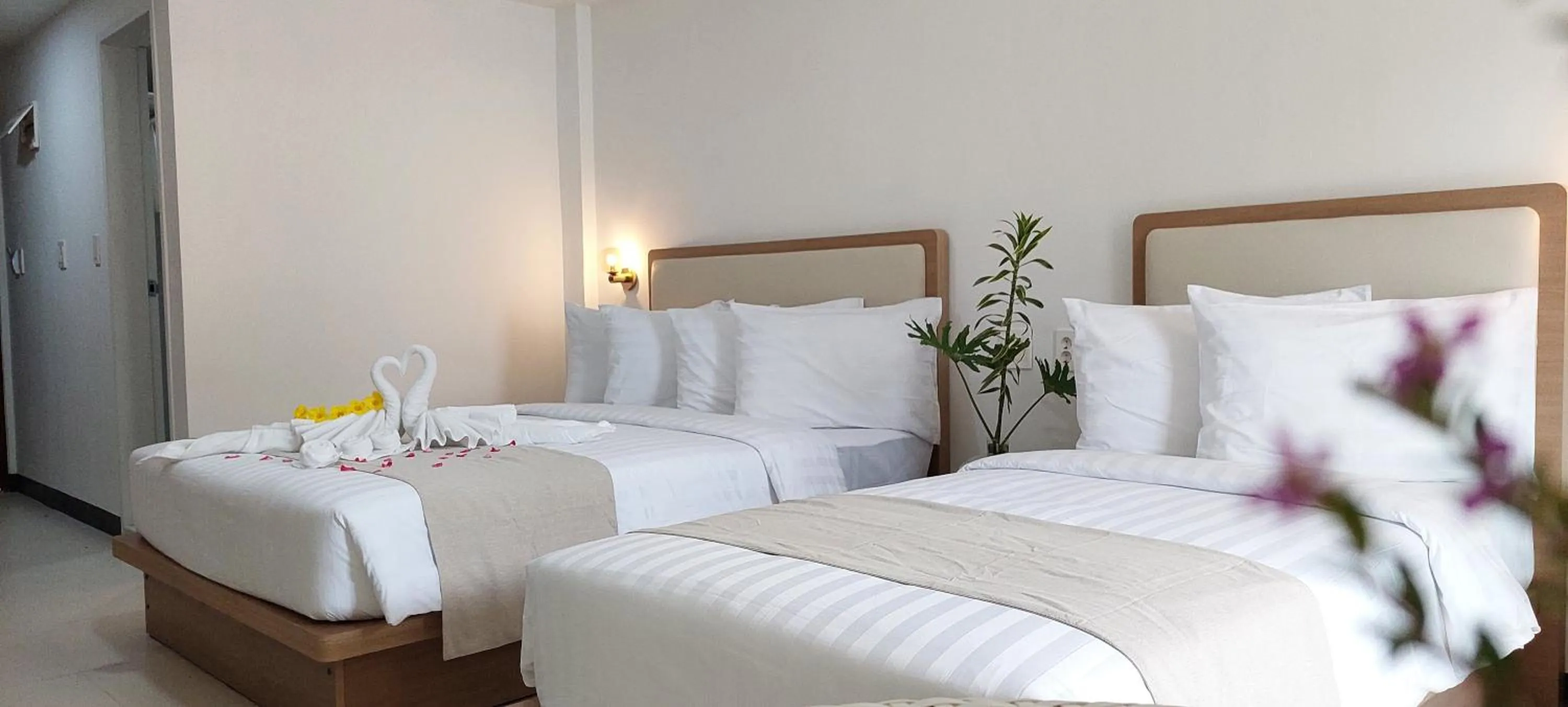 Bed in 라메디 리조트 보홀 Ramede Resort Bohl