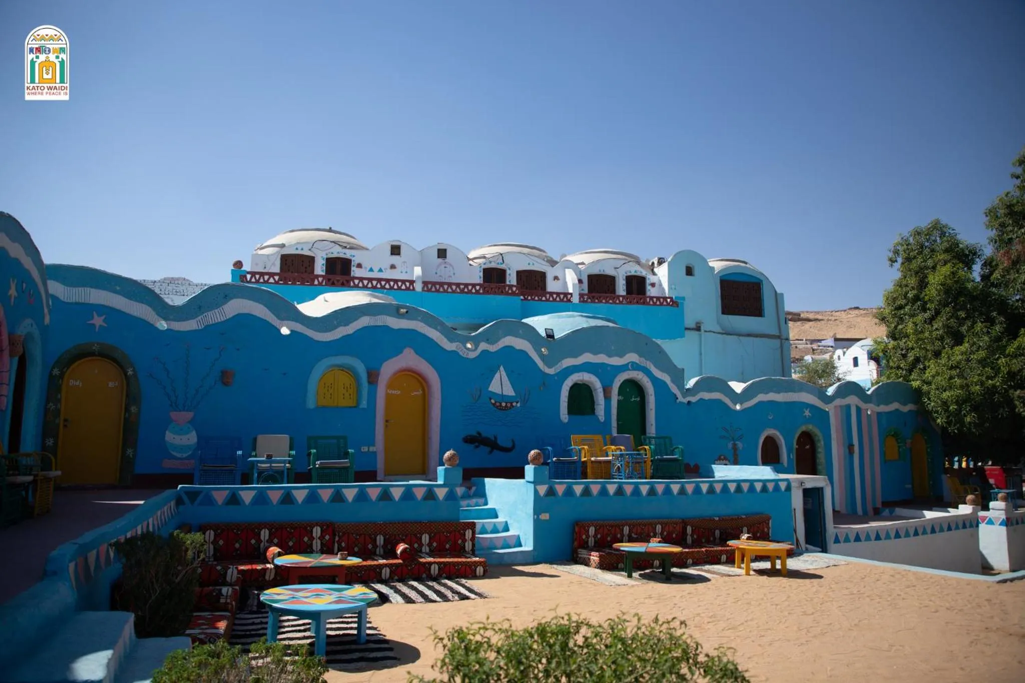 Balcony/Terrace in Kato Waidi Nubian Resort