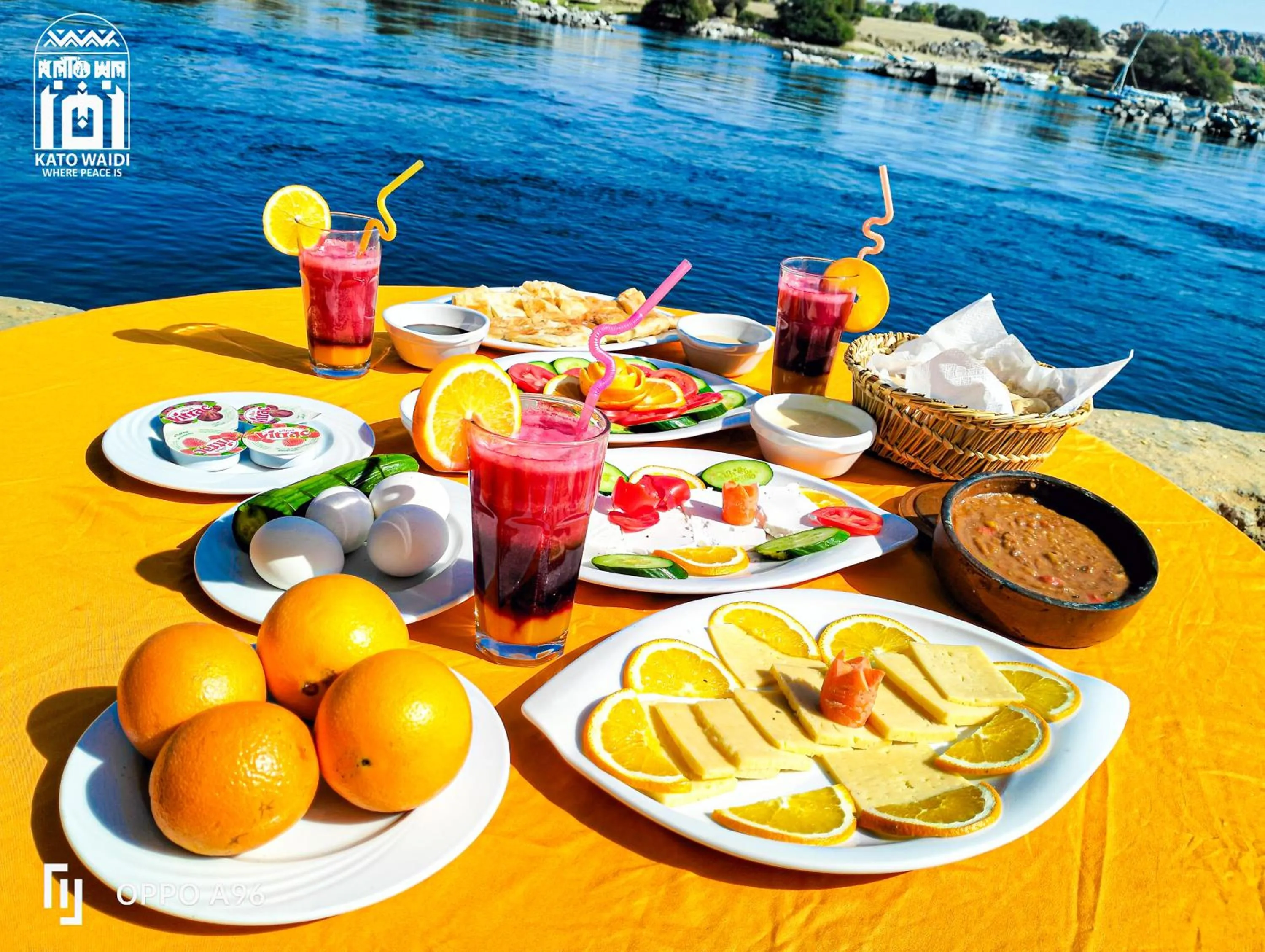 Breakfast in Kato Waidi Nubian Resort