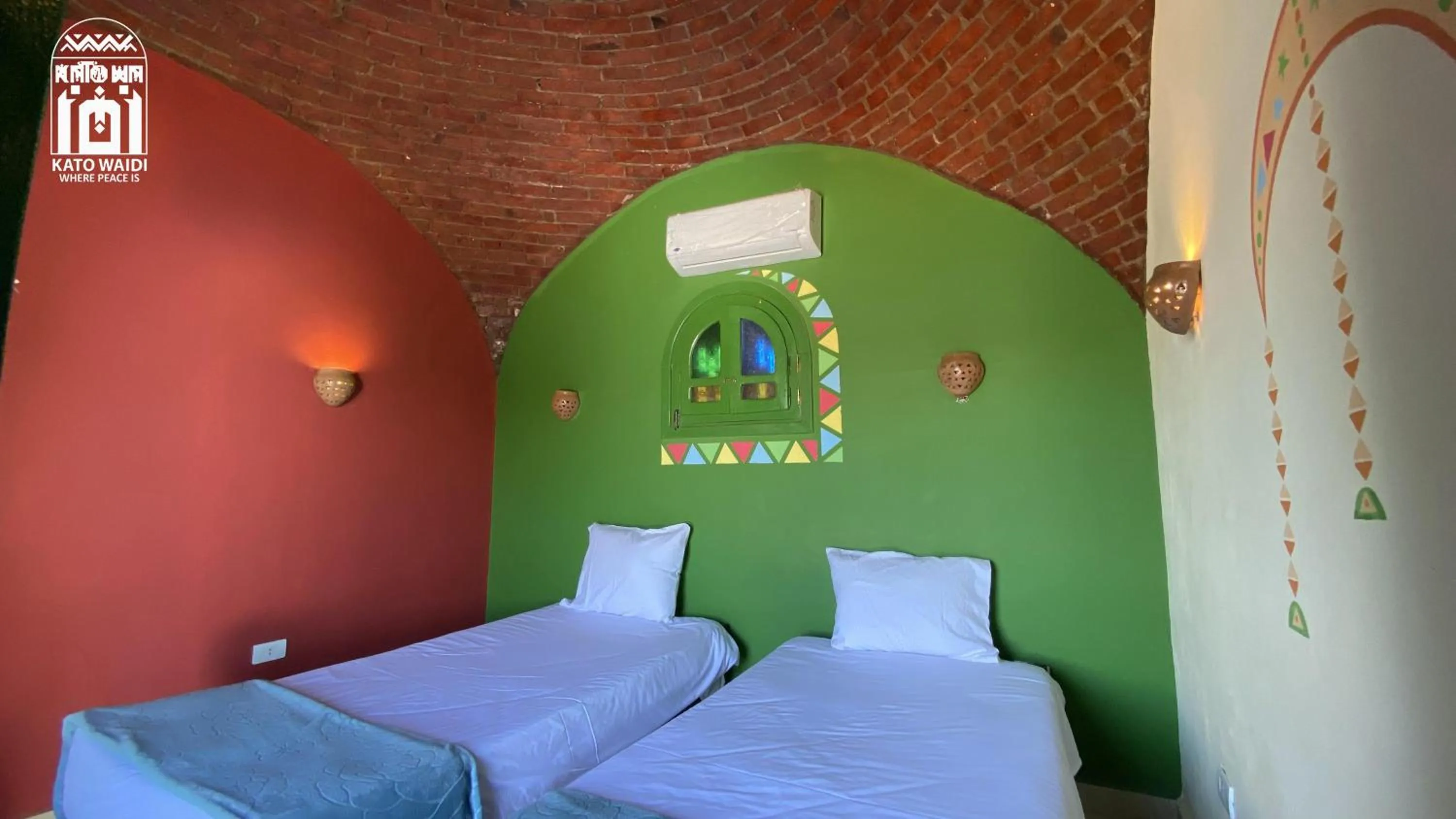 Bed in Kato Waidi Nubian Resort