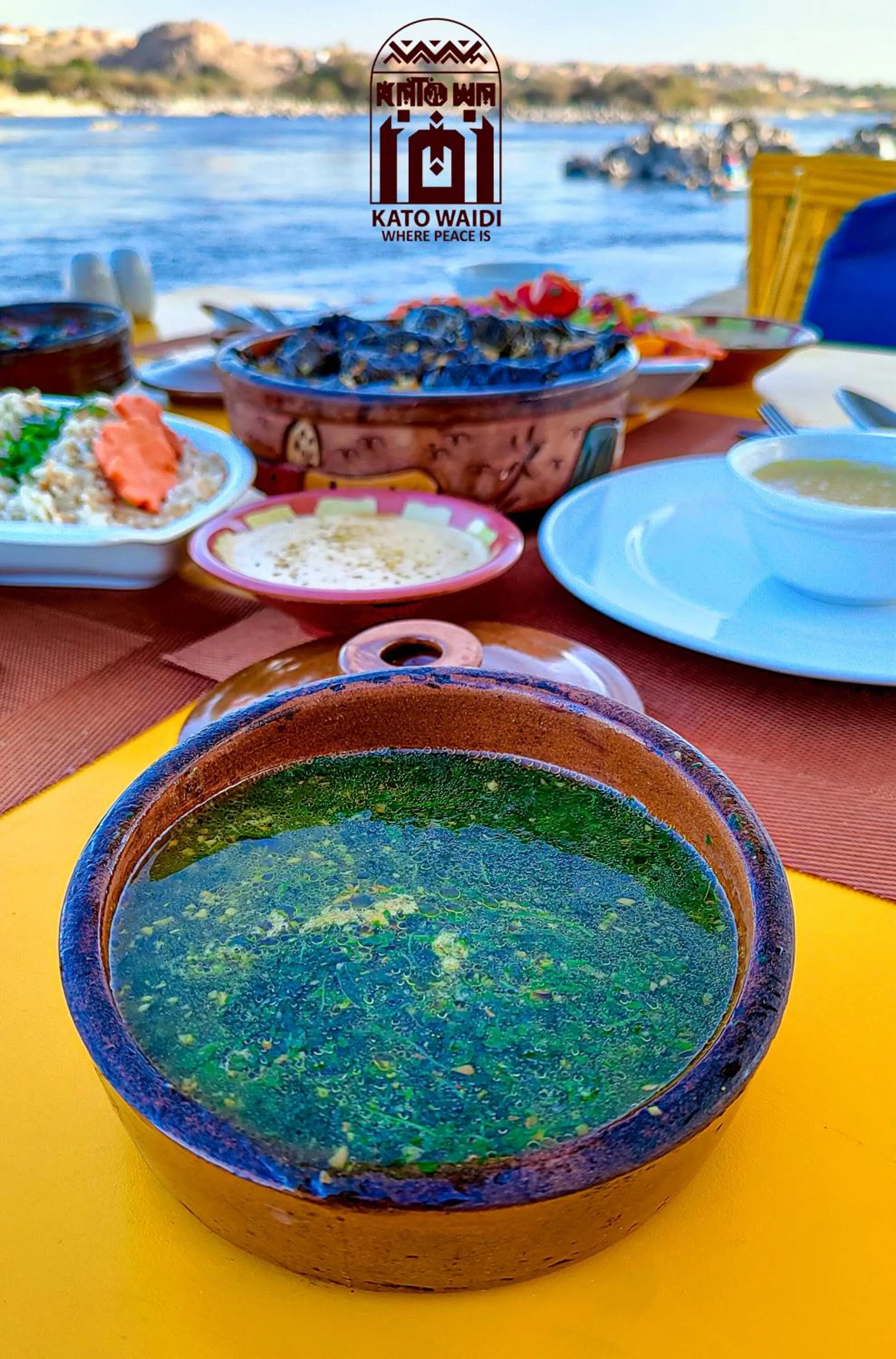 Food and drinks in Kato Waidi Nubian Resort