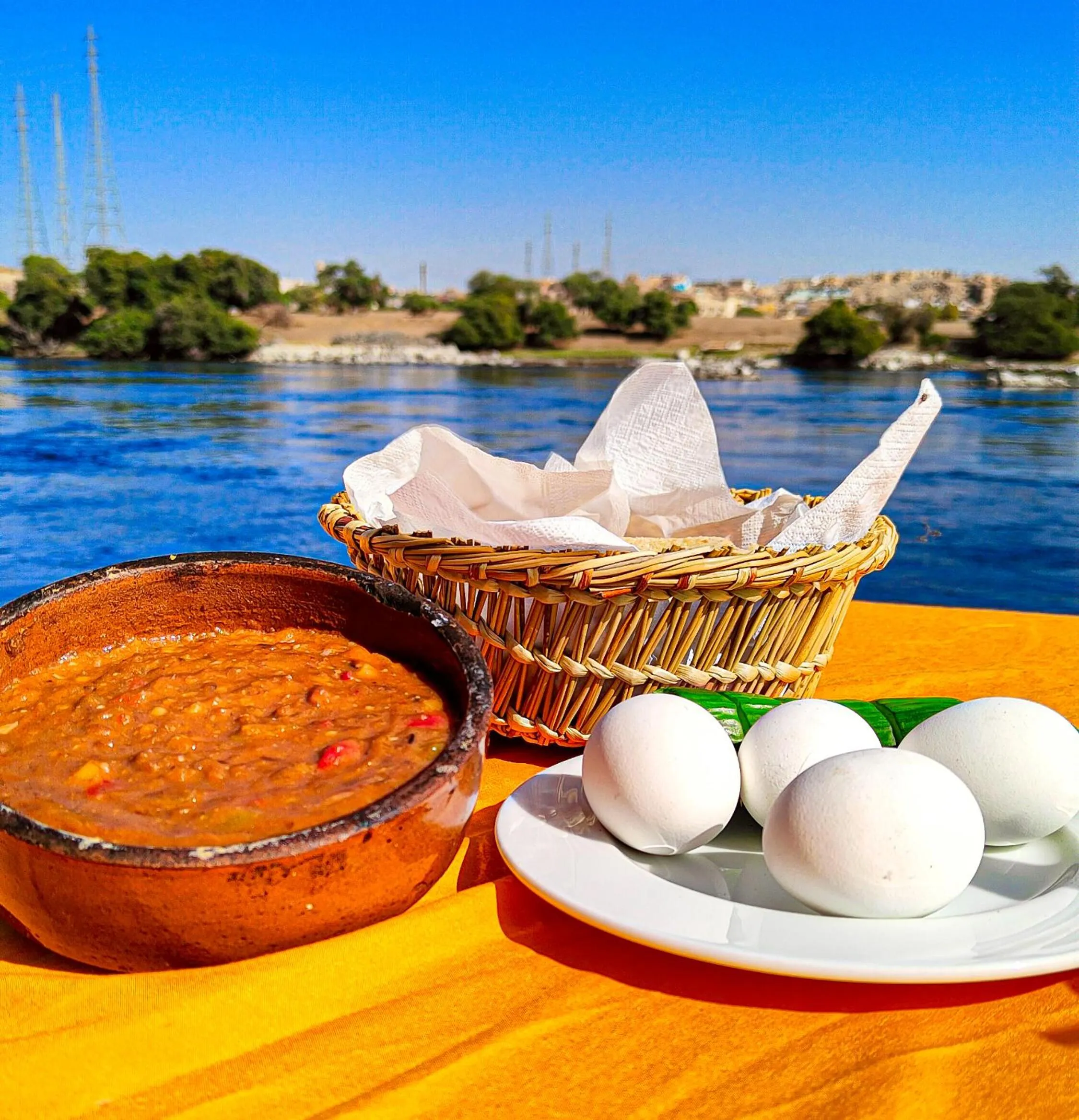 Breakfast in Kato Waidi Nubian Resort