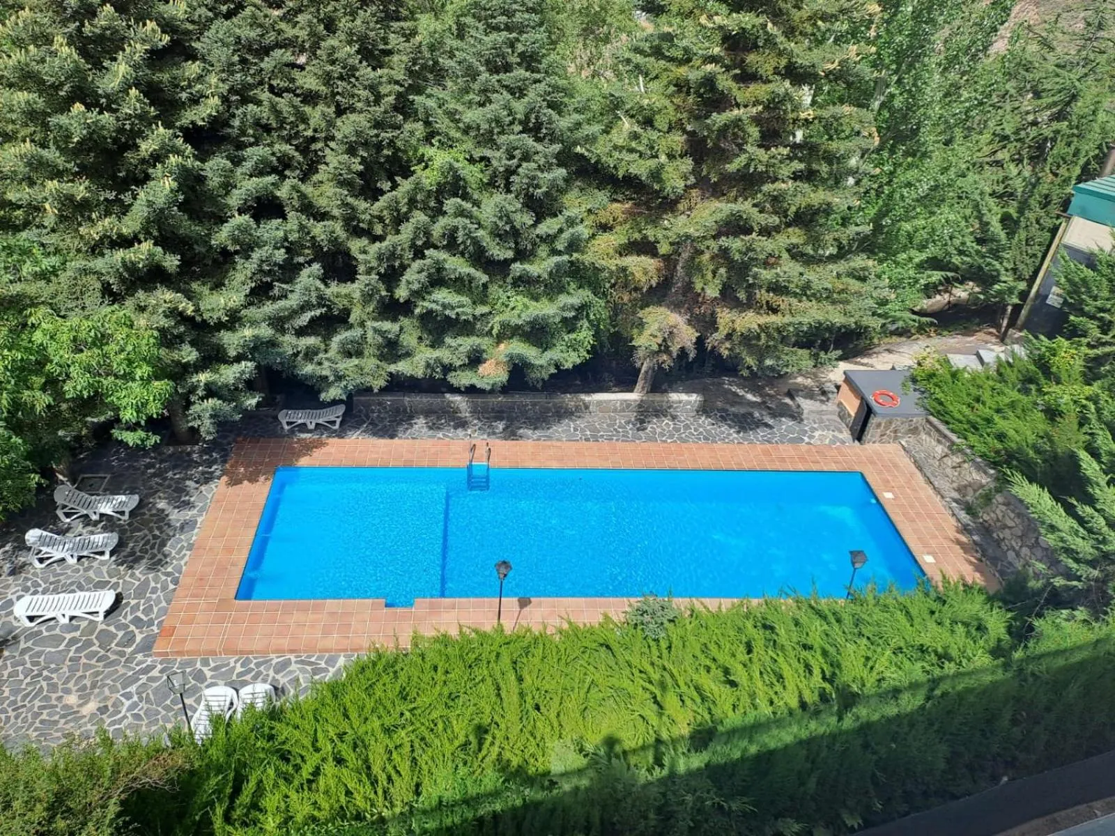 Garden view in Hotel El Guerra