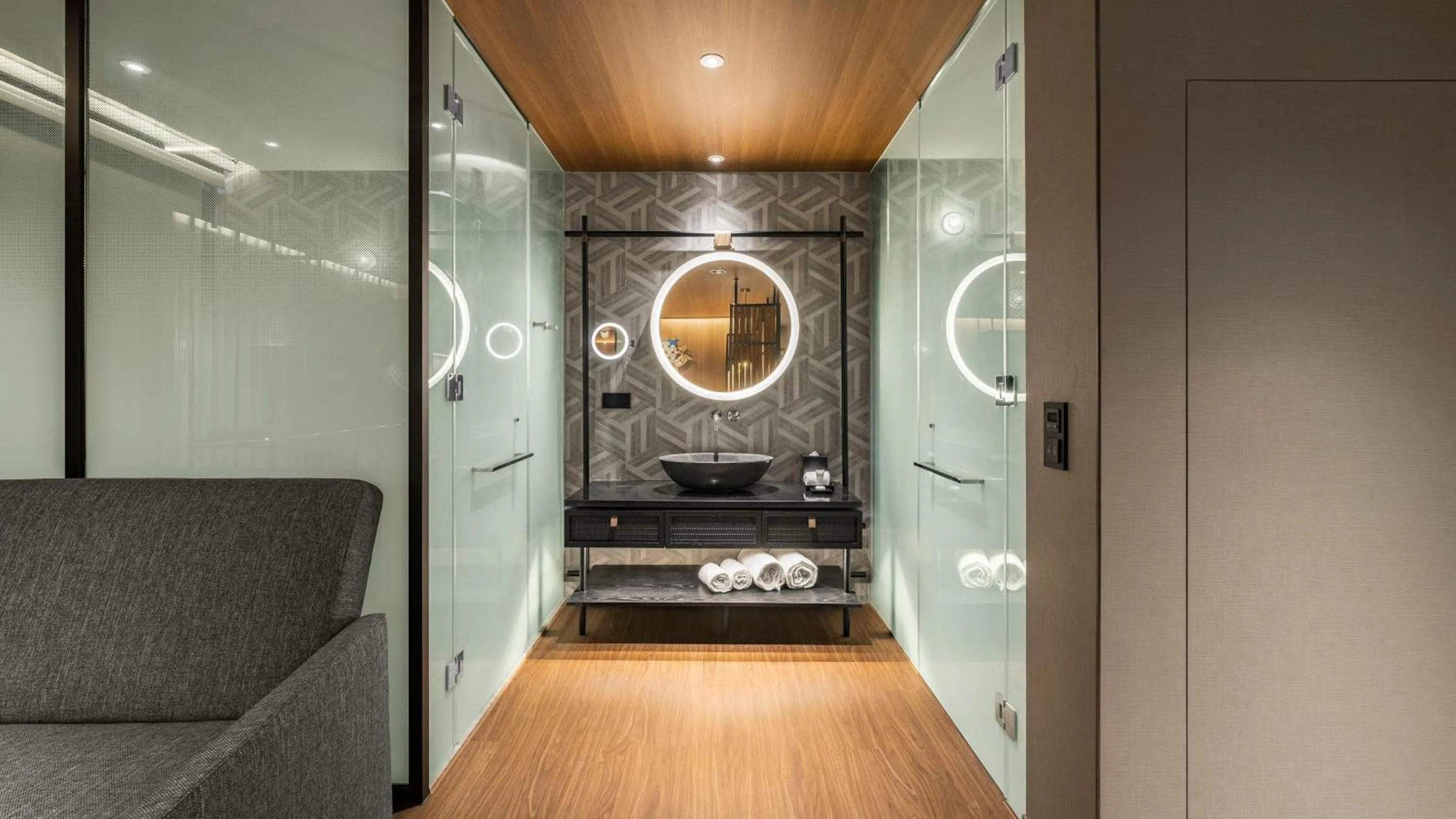 Bathroom in Hotel Indigo Alishan by IHG