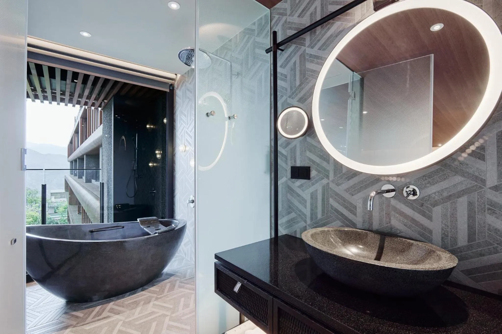 Bathroom in Hotel Indigo Alishan by IHG