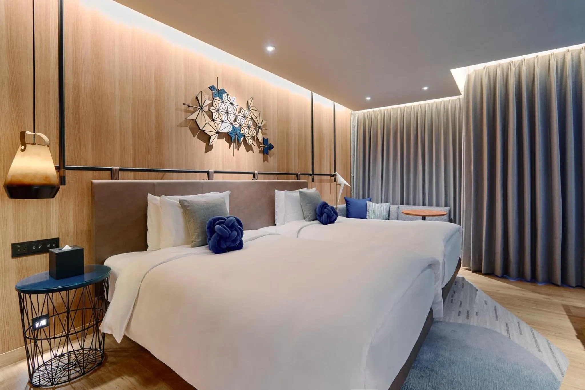 Photo of the whole room, Bed in Hotel Indigo Alishan by IHG