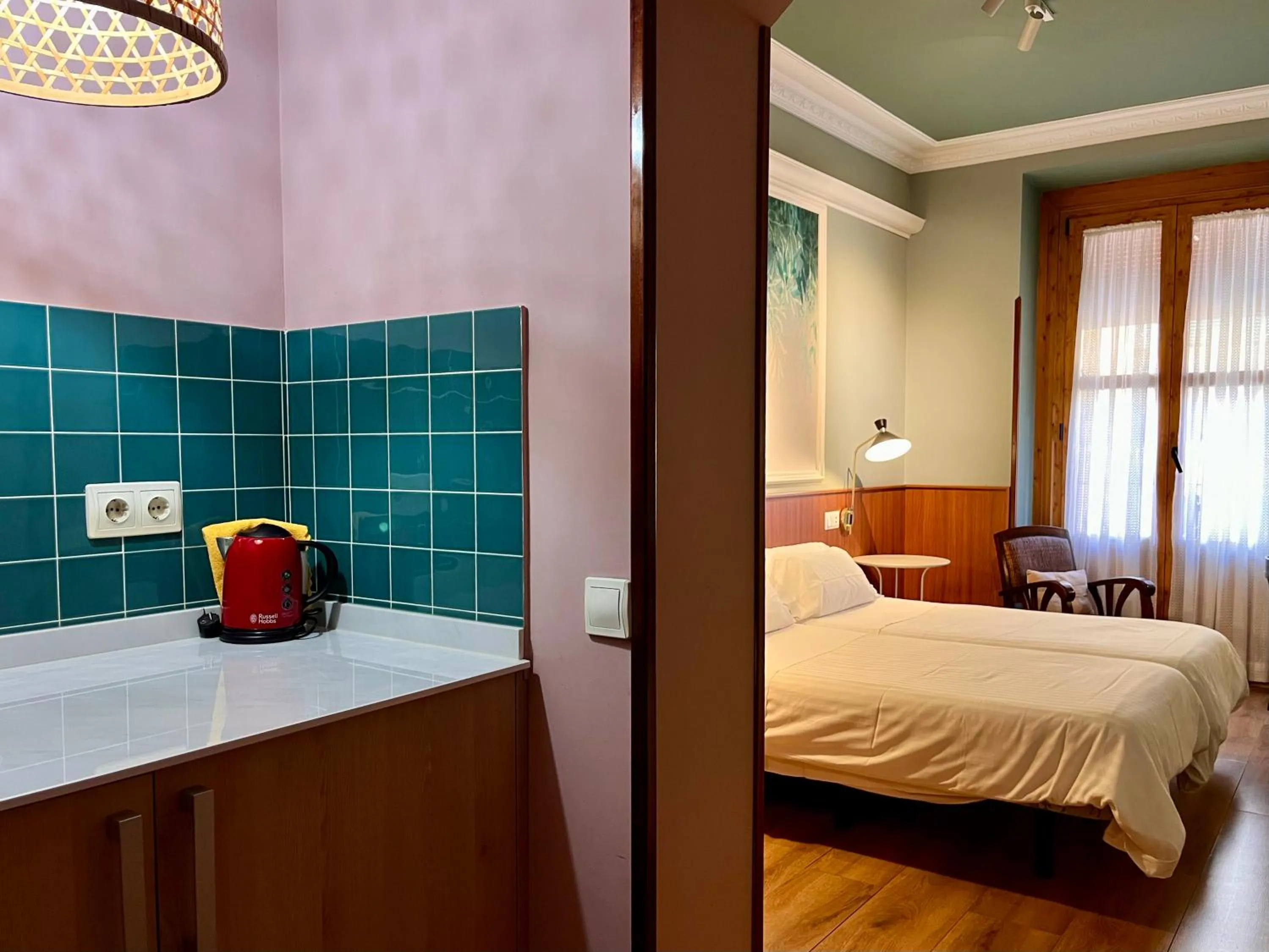 Photo of the whole room, Bed in Hostal La Vera