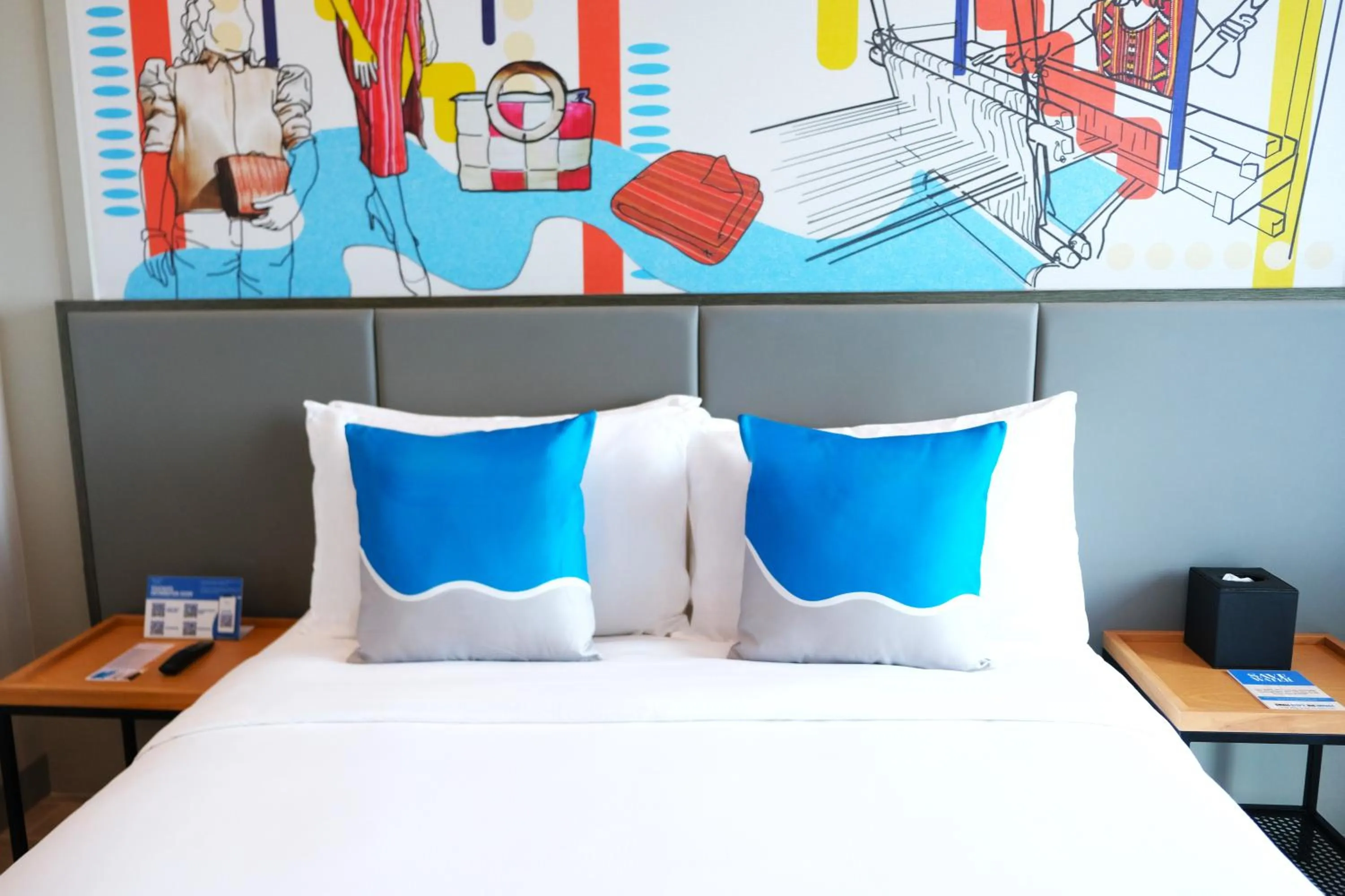 Bed in Belmont Hotel Mactan