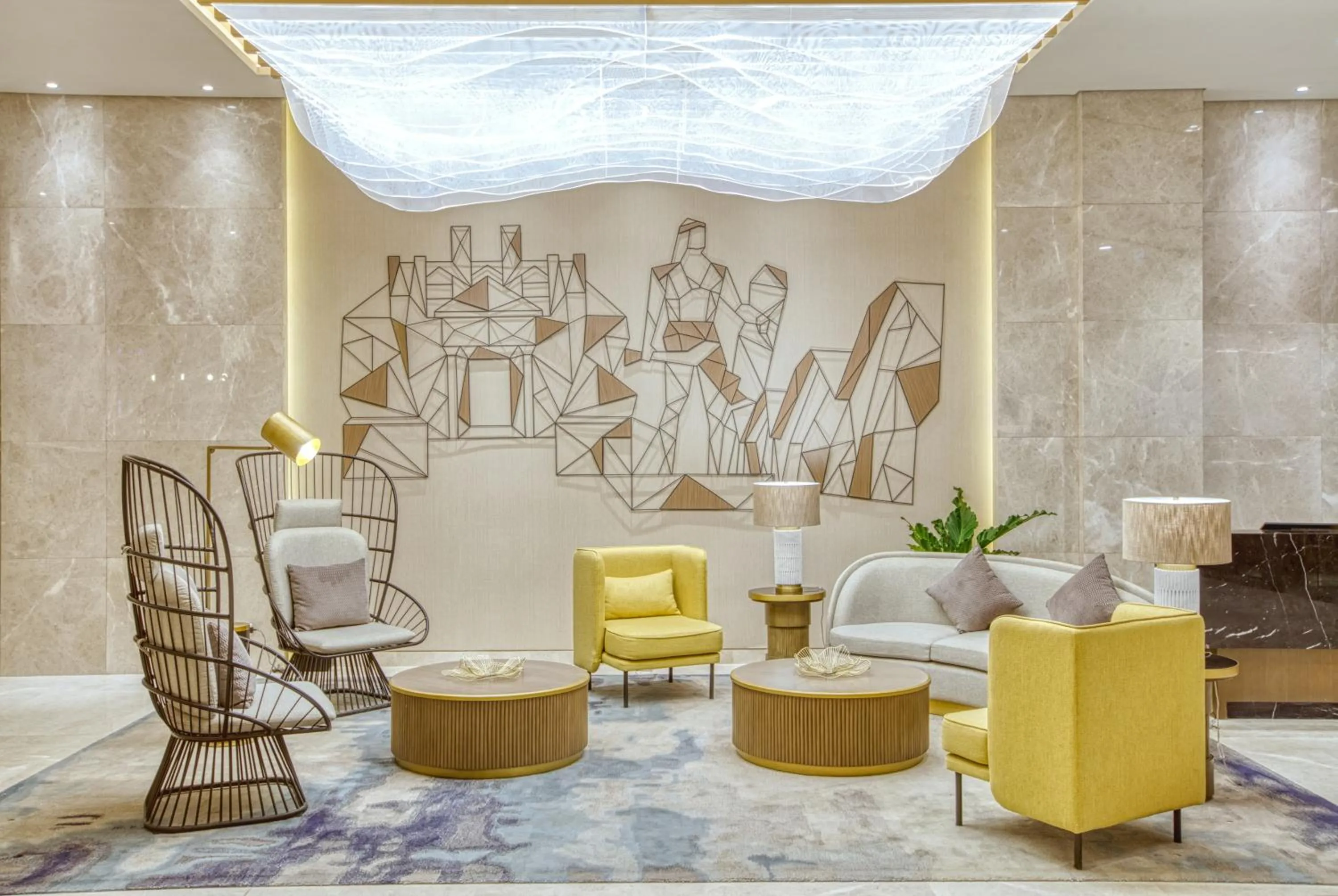 Seating area in Belmont Hotel Mactan