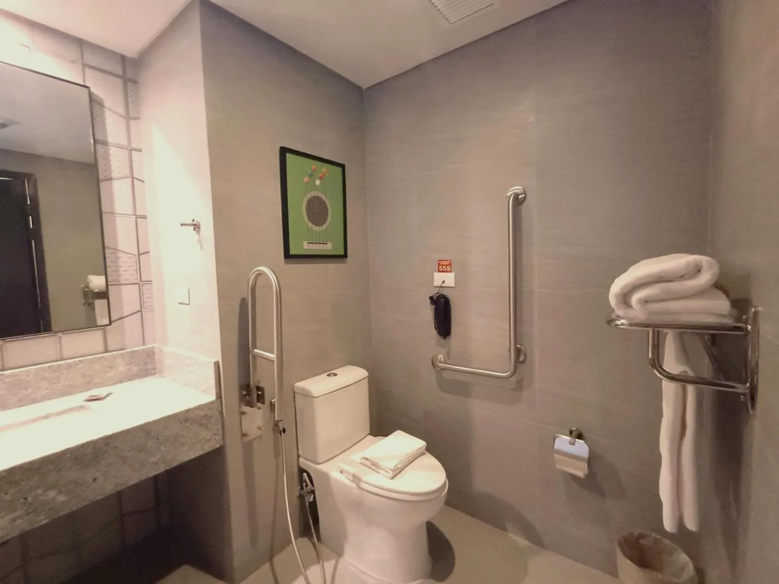 Bathroom in Belmont Hotel Mactan