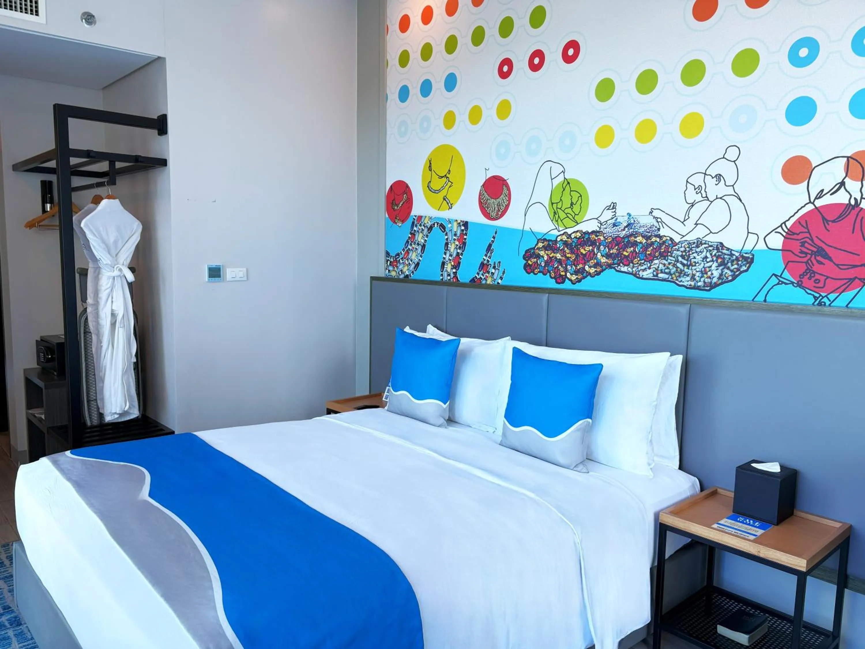 Bed in Belmont Hotel Mactan