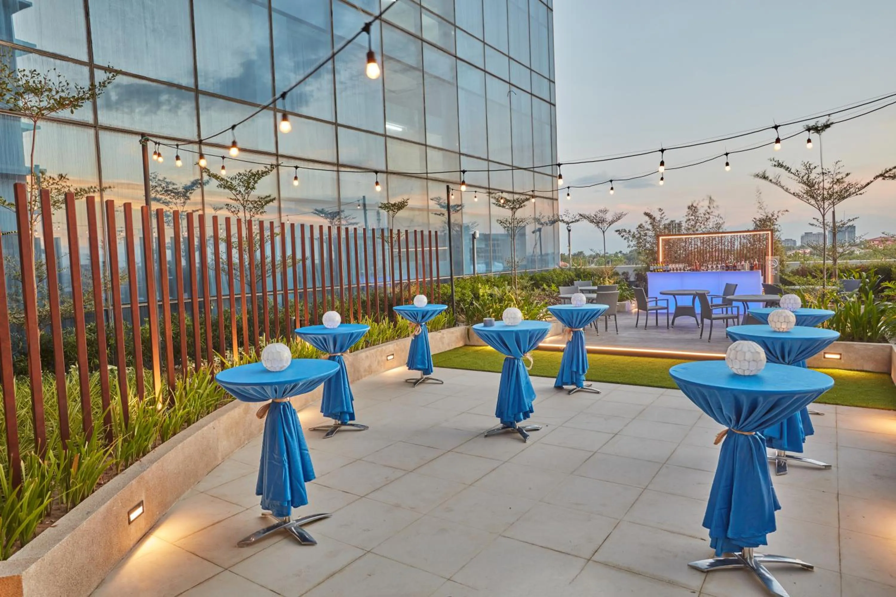 Patio in Belmont Hotel Mactan