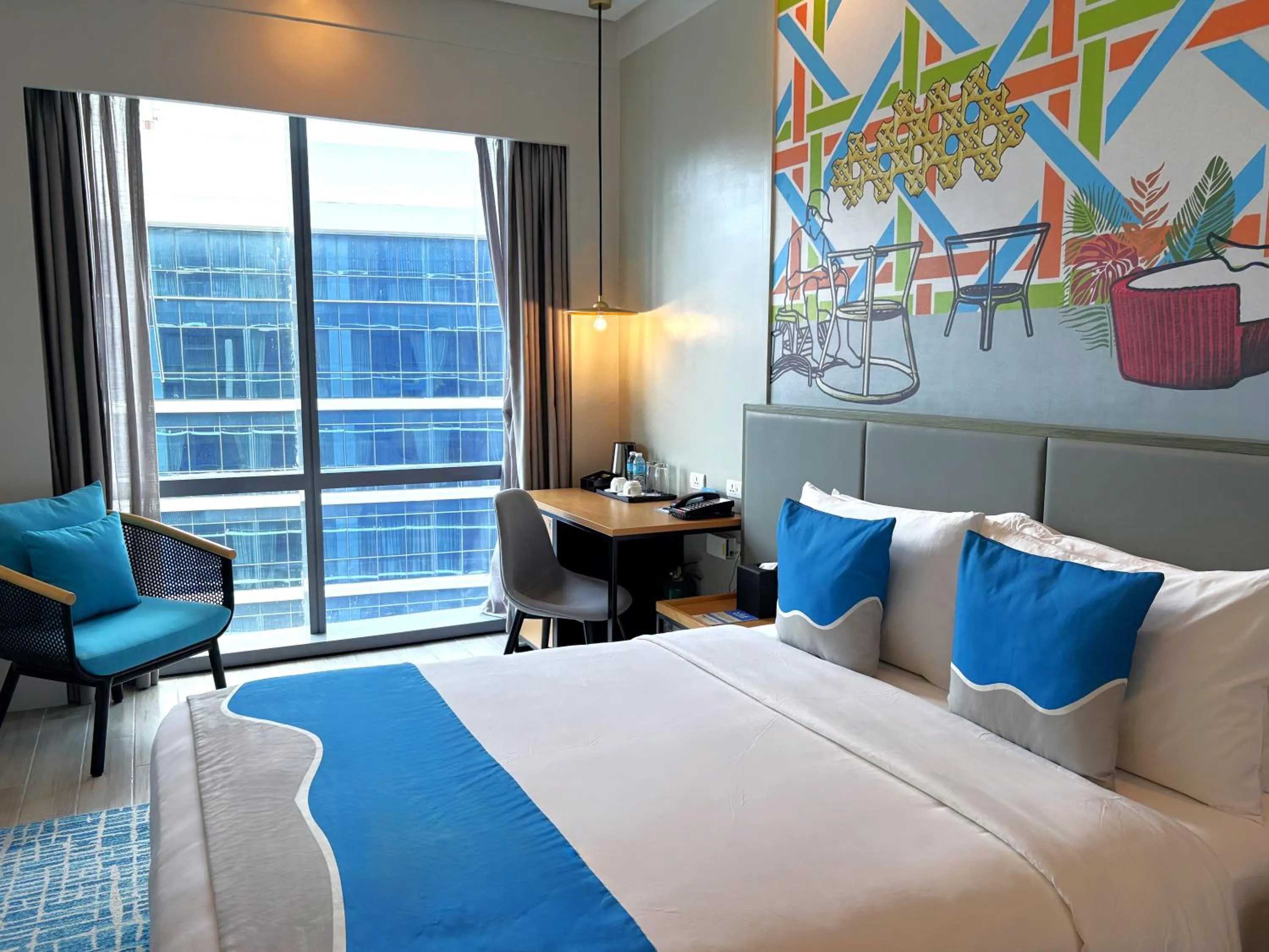 Bed in Belmont Hotel Mactan