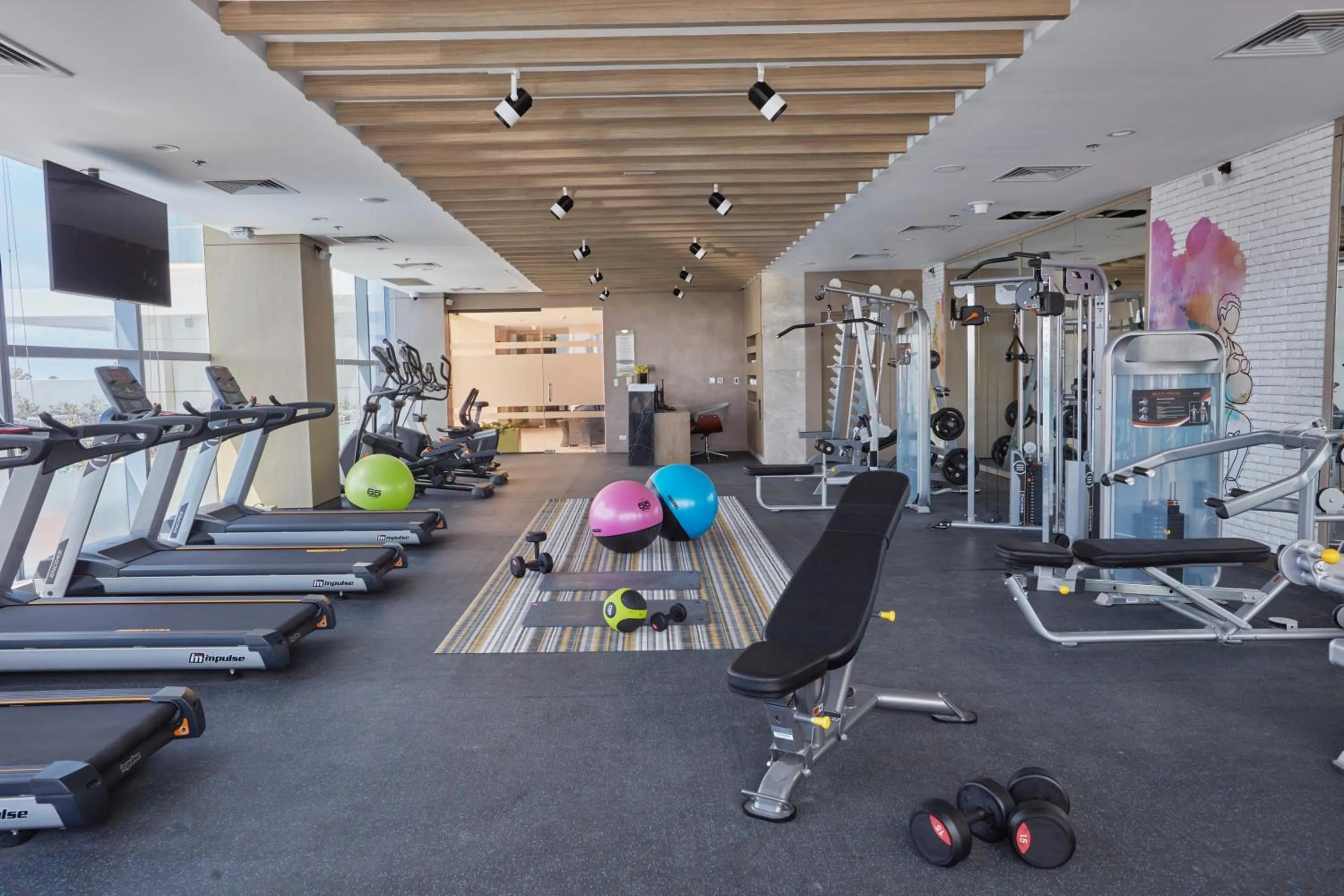 Fitness centre/facilities in Belmont Hotel Mactan