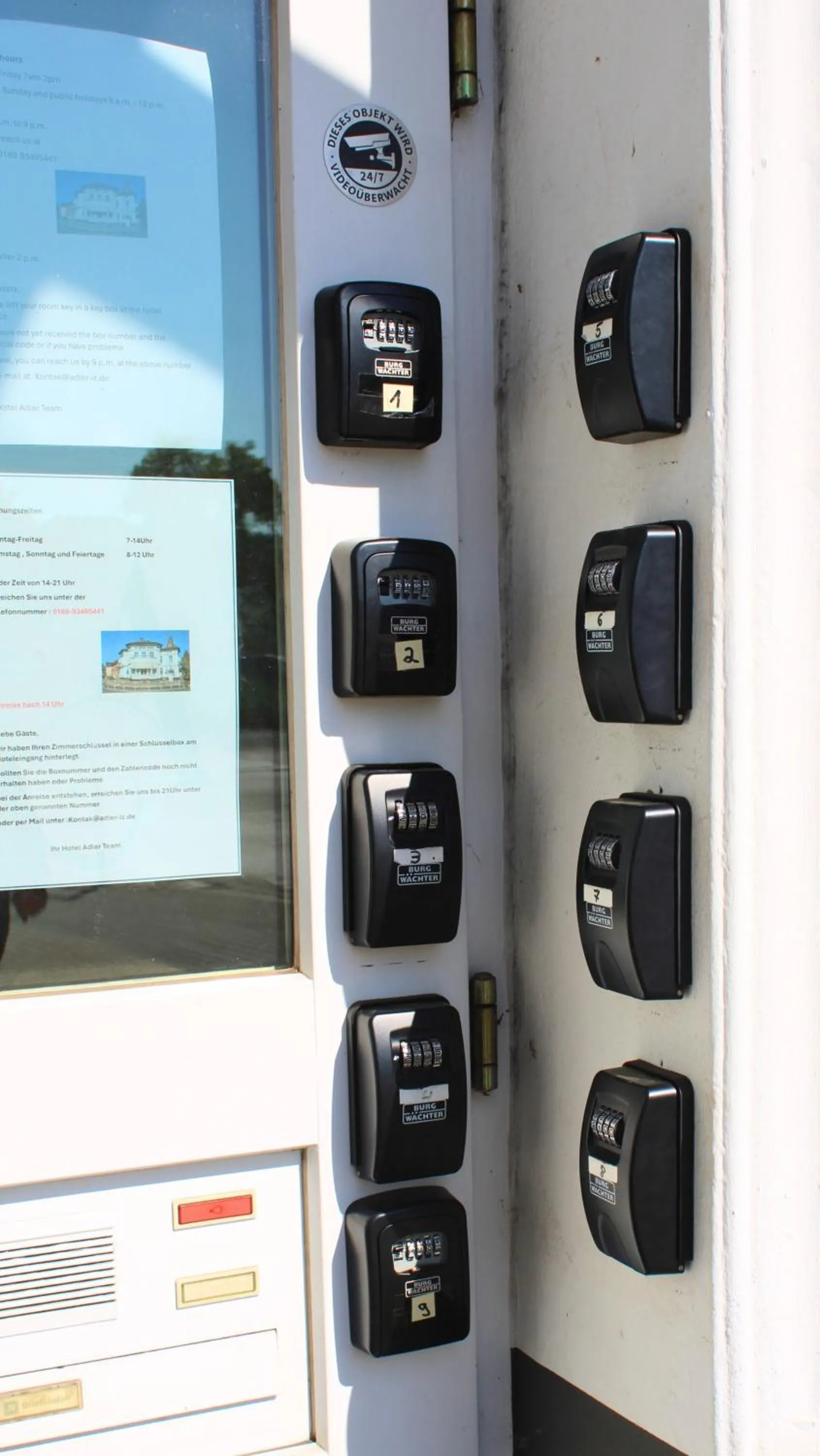 locker in Hotel Adler & Eventlocation GmbH