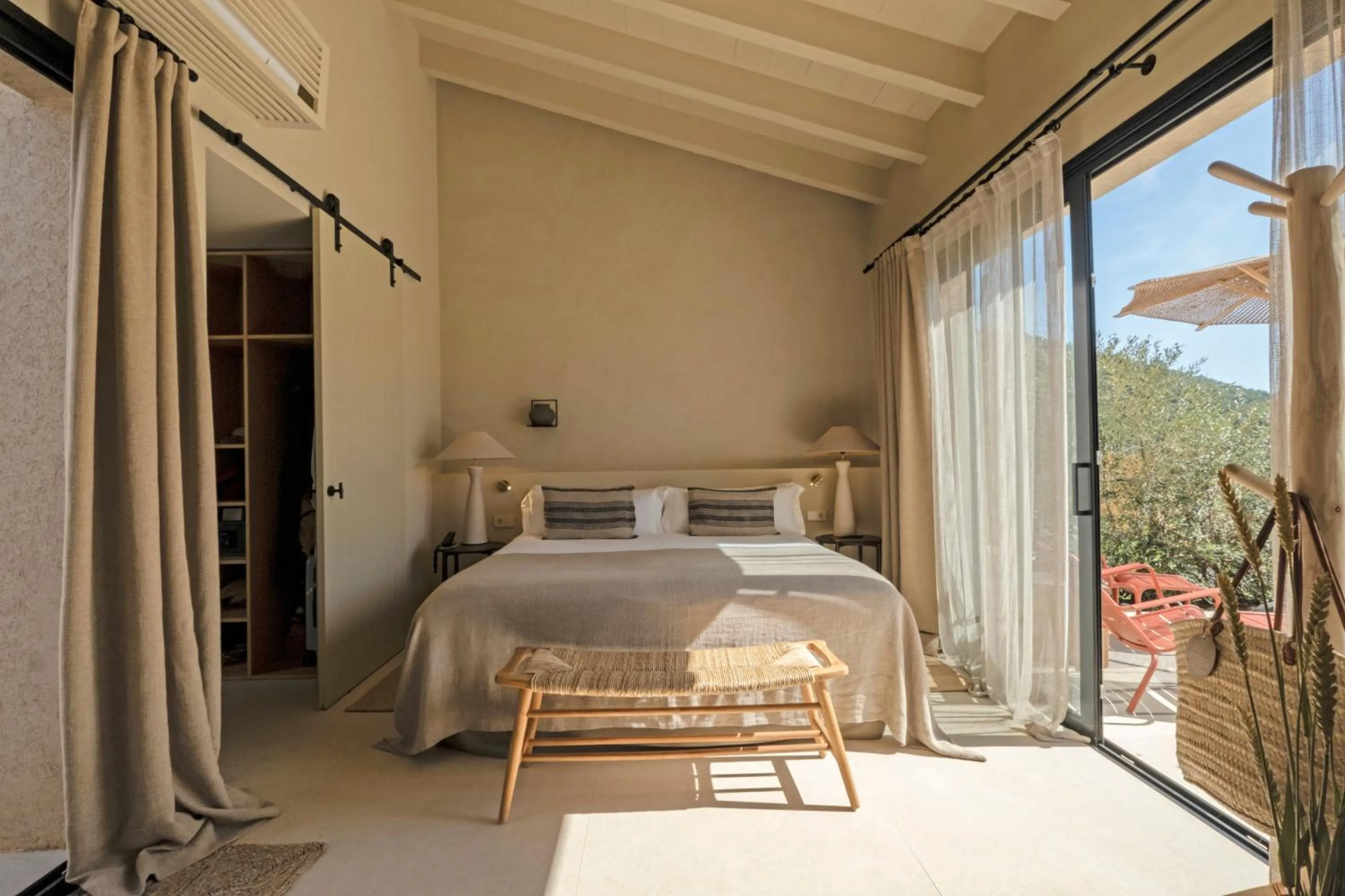 Suite with Pool View - single occupancy in The Lodge Mallorca, Small Luxury Hotels