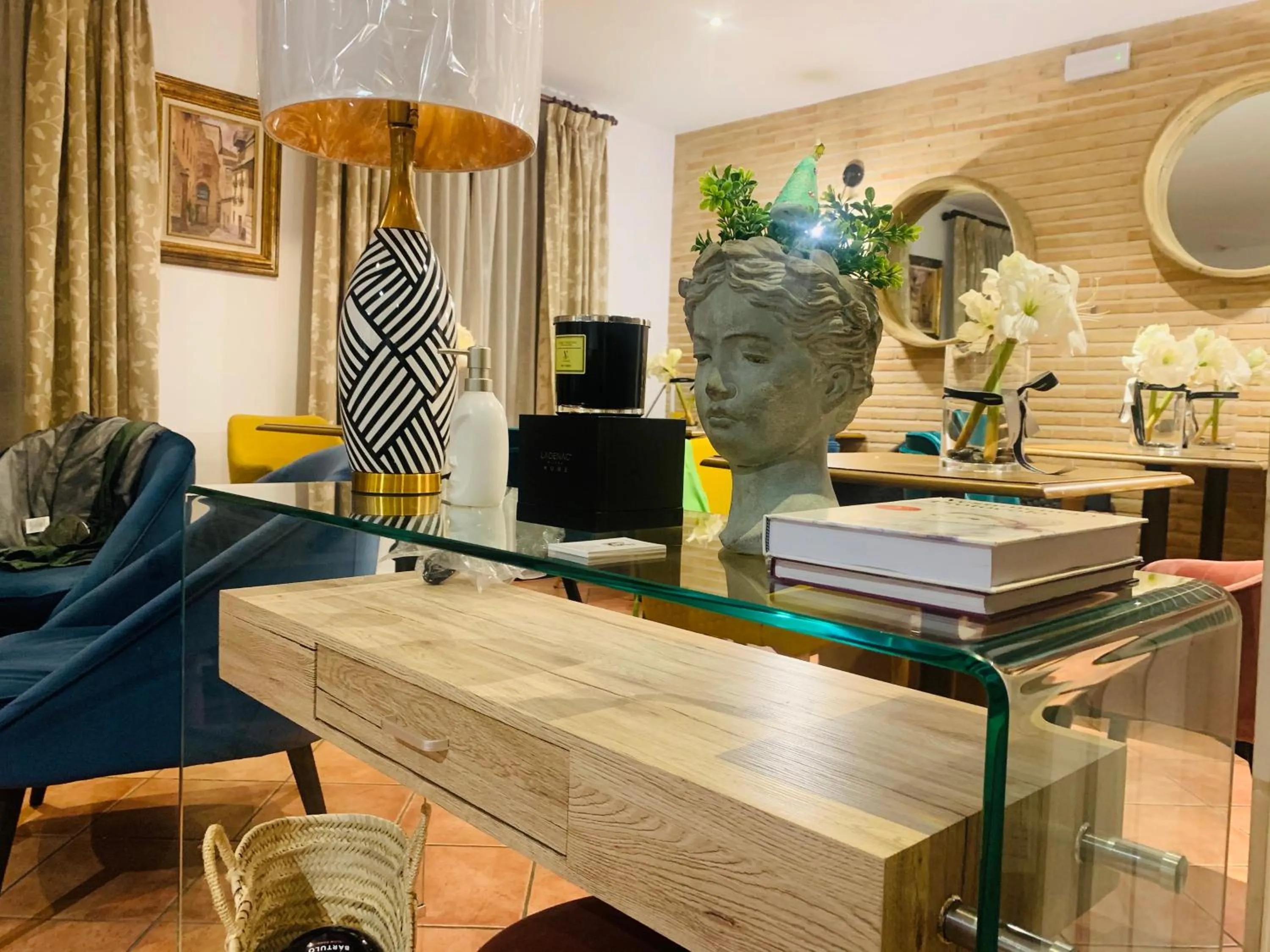 Lobby or reception in Alda Casa De Los Reyes