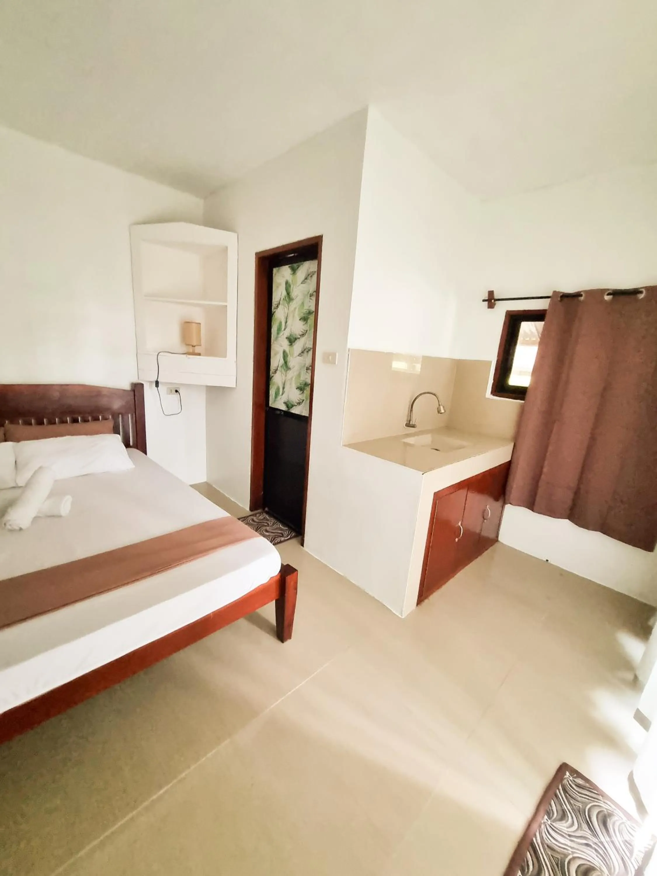 Bed in Flo Island Home