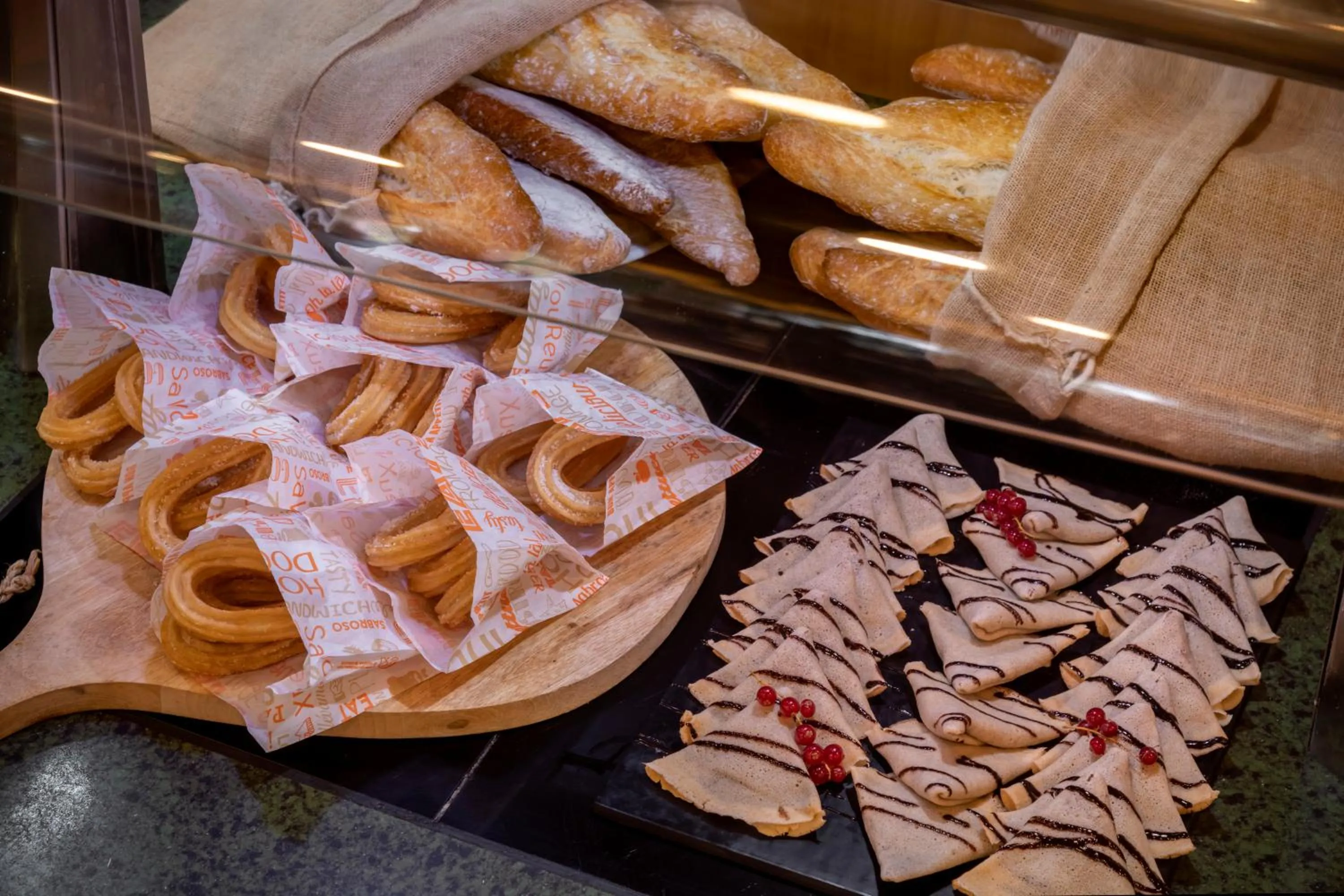 Buffet breakfast in Vilar Rural De Sant Hilari Sacalm by Serhs Hotels