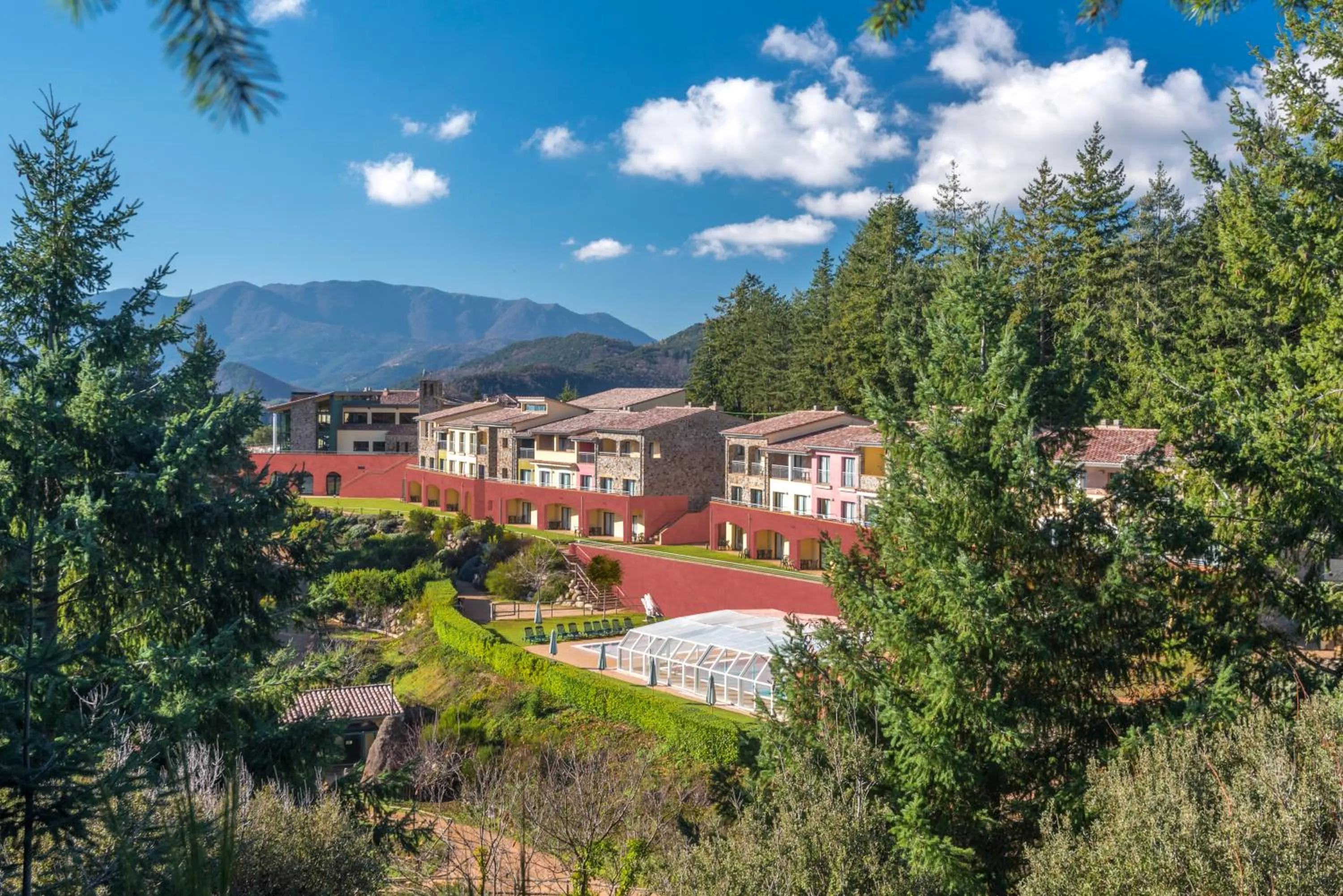 Property building in Vilar Rural De Sant Hilari Sacalm by Serhs Hotels