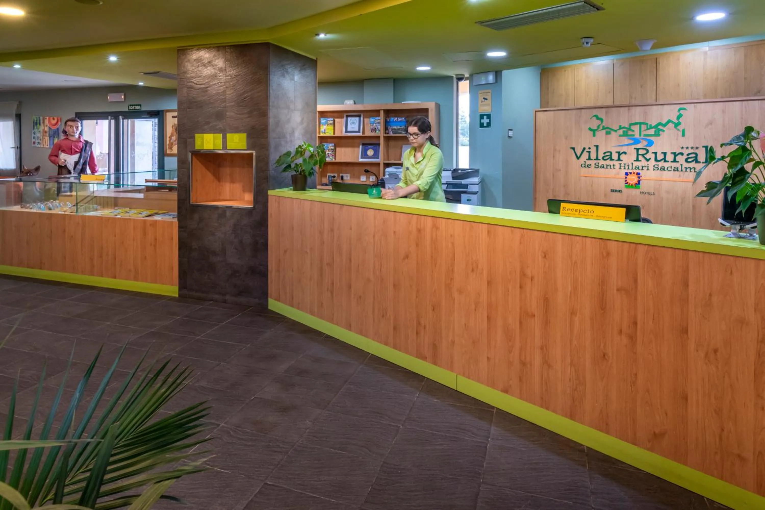 Lobby or reception in Vilar Rural De Sant Hilari Sacalm by Serhs Hotels