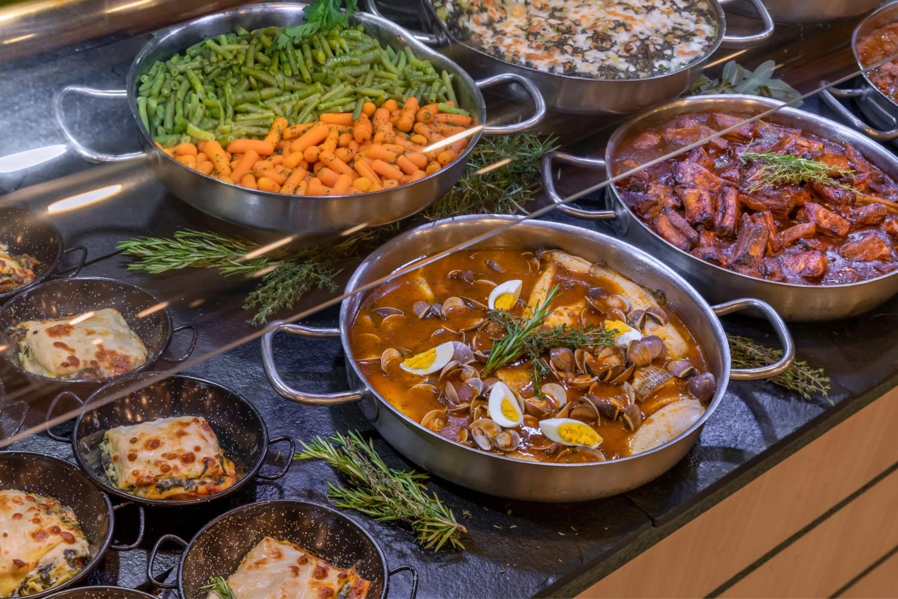 Restaurant/places to eat in Vilar Rural De Sant Hilari Sacalm by Serhs Hotels