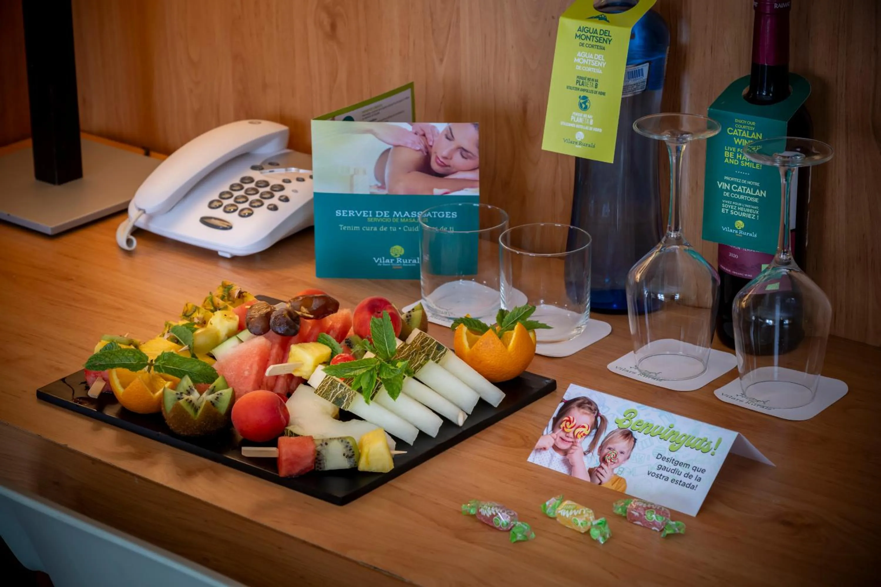 Food and drinks in Vilar Rural De Sant Hilari Sacalm by Serhs Hotels