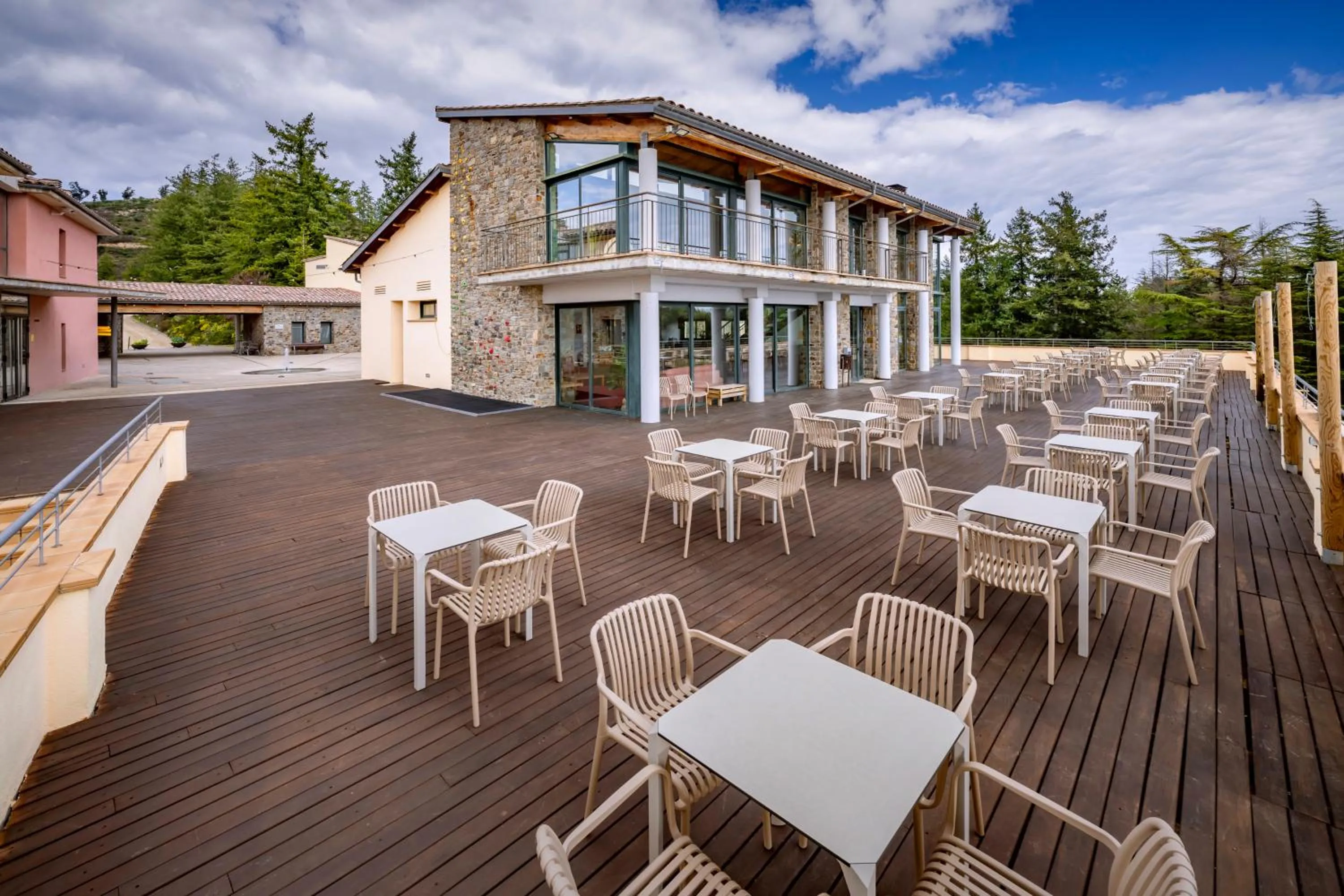 Balcony/Terrace in Vilar Rural De Sant Hilari Sacalm by Serhs Hotels