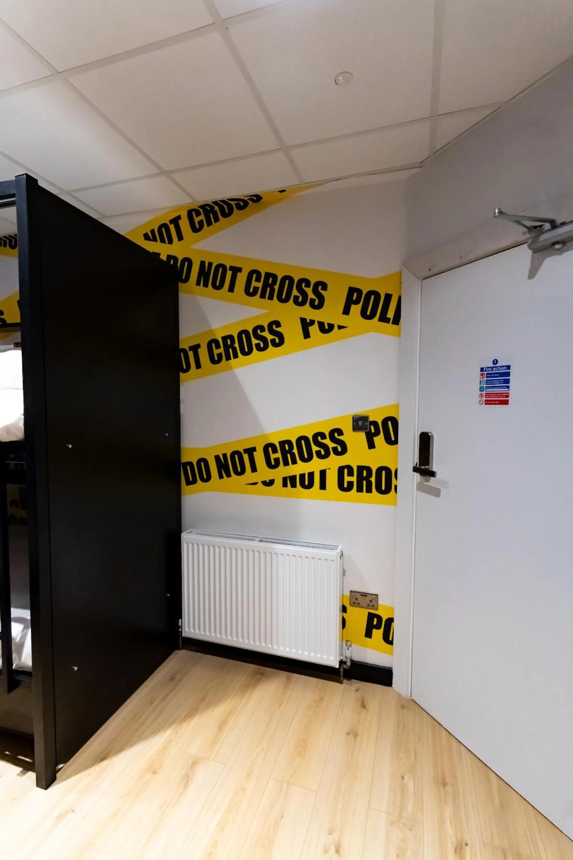 Decorative detail in Hostelle - women only hostel London