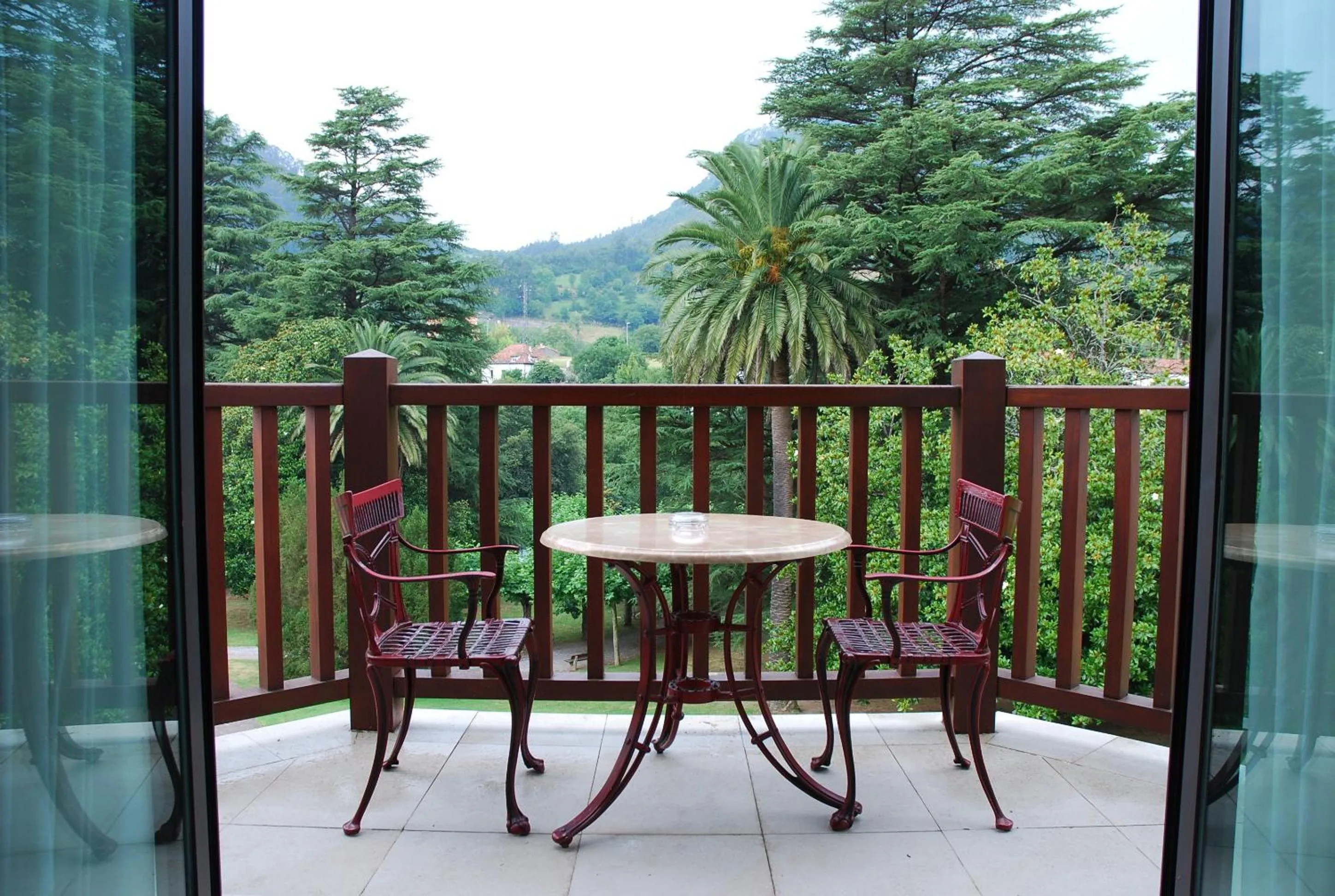 Balcony/Terrace in Gran Hotel Balneario De Puente Viesgo