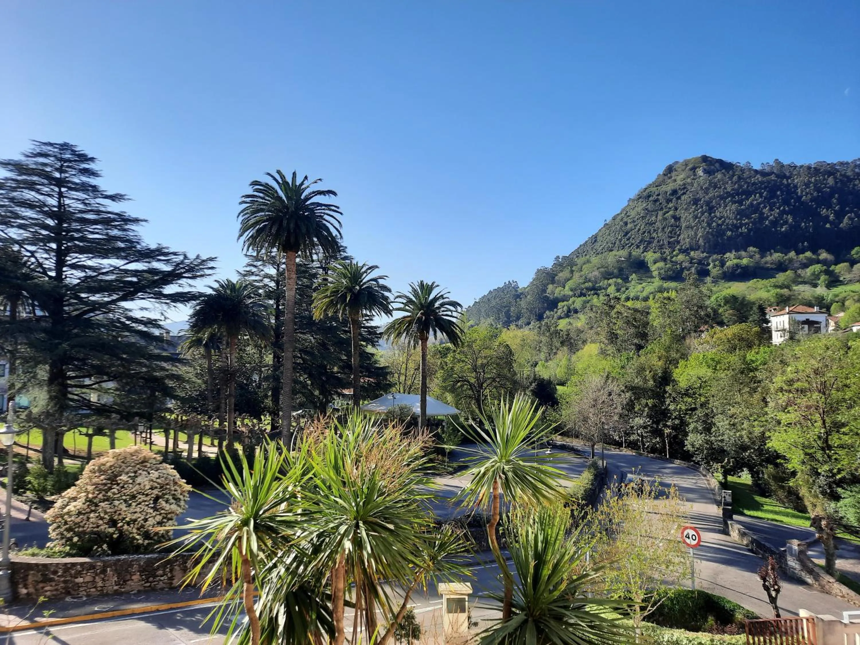 Garden view in Gran Hotel Balneario De Puente Viesgo