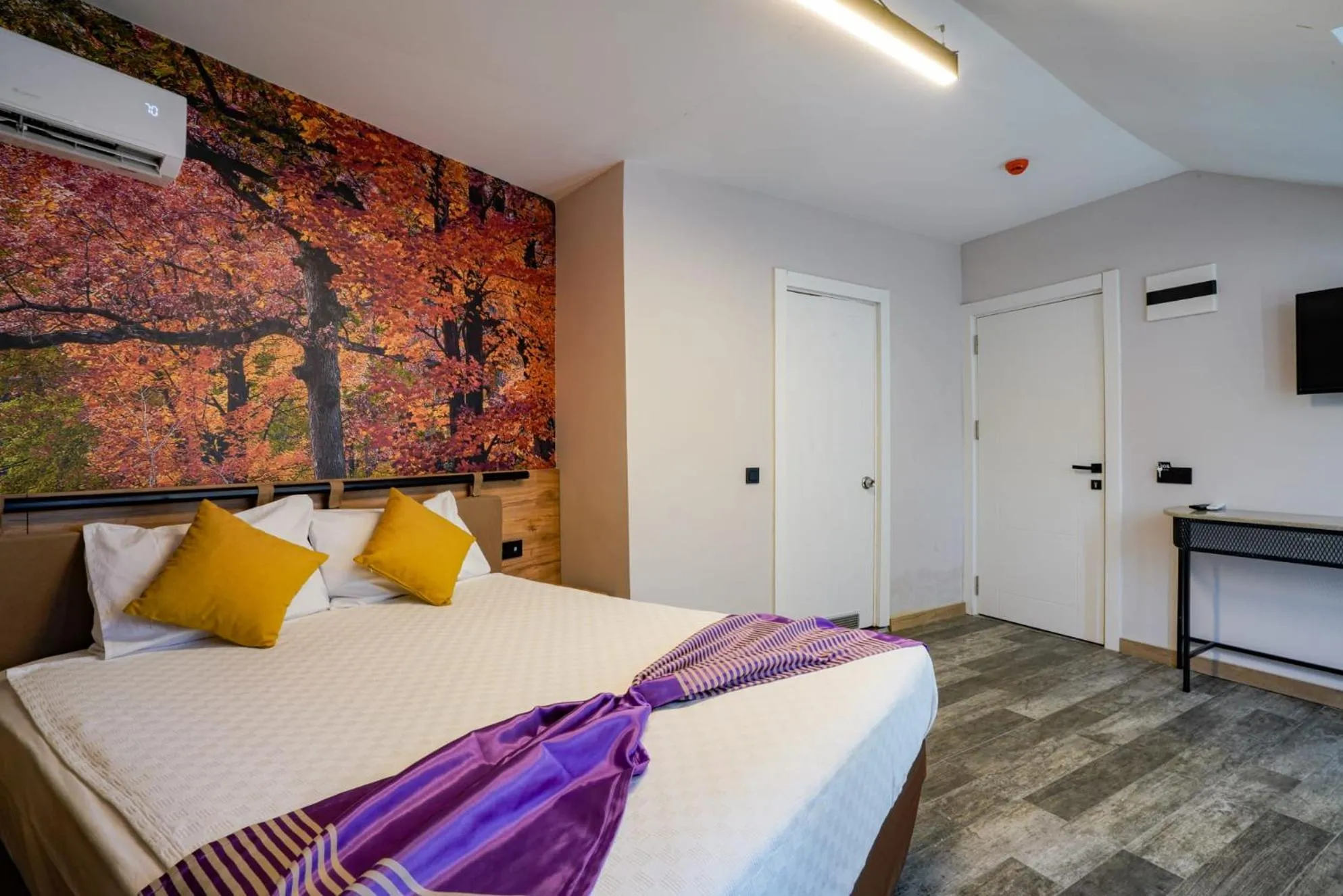 Bed in Lupo Libero Hotel Spa