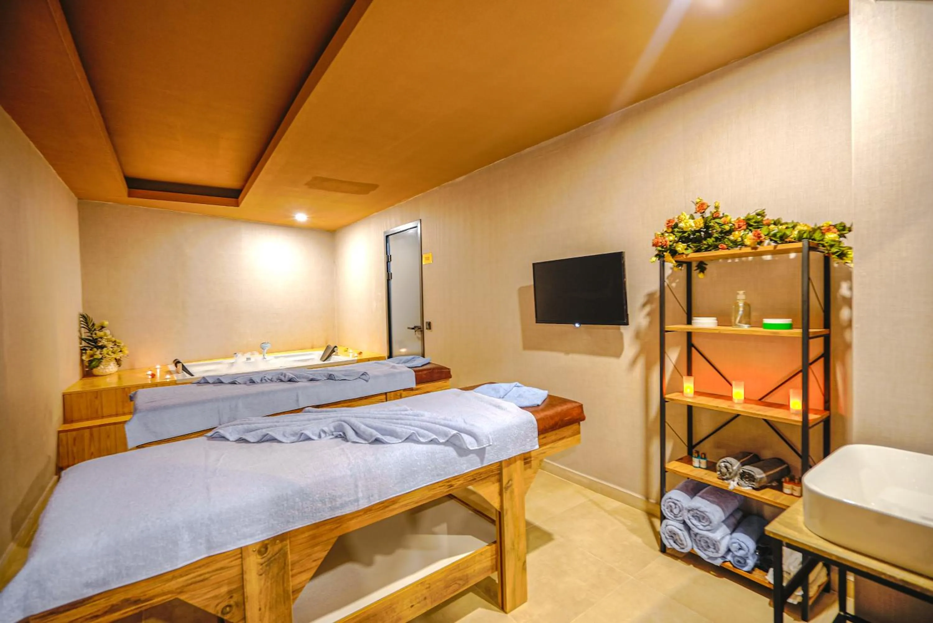 Spa and wellness centre/facilities, Bed in Lupo Libero Hotel Spa