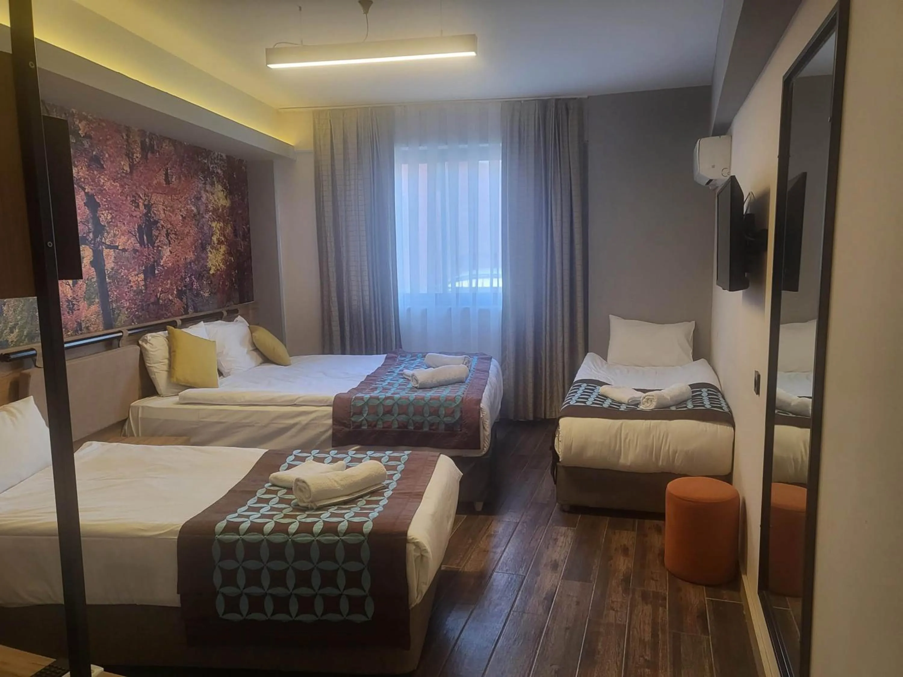 Bed in Lupo Libero Hotel Spa