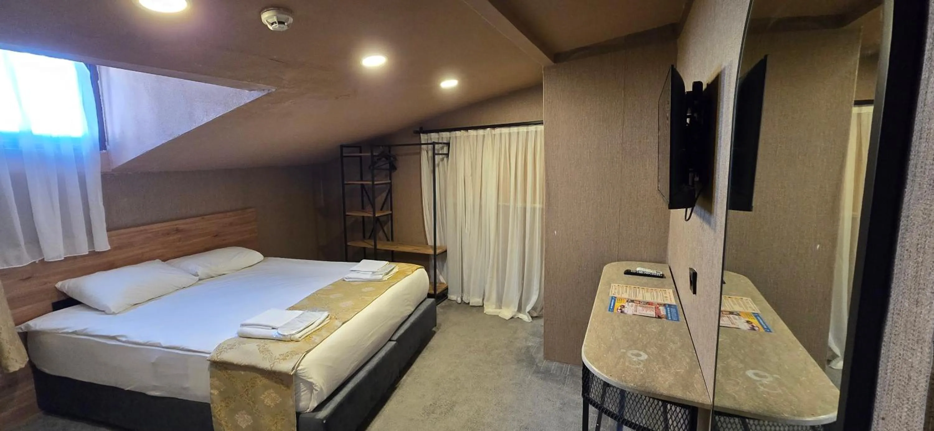 Bed in Lupo Libero Hotel Spa