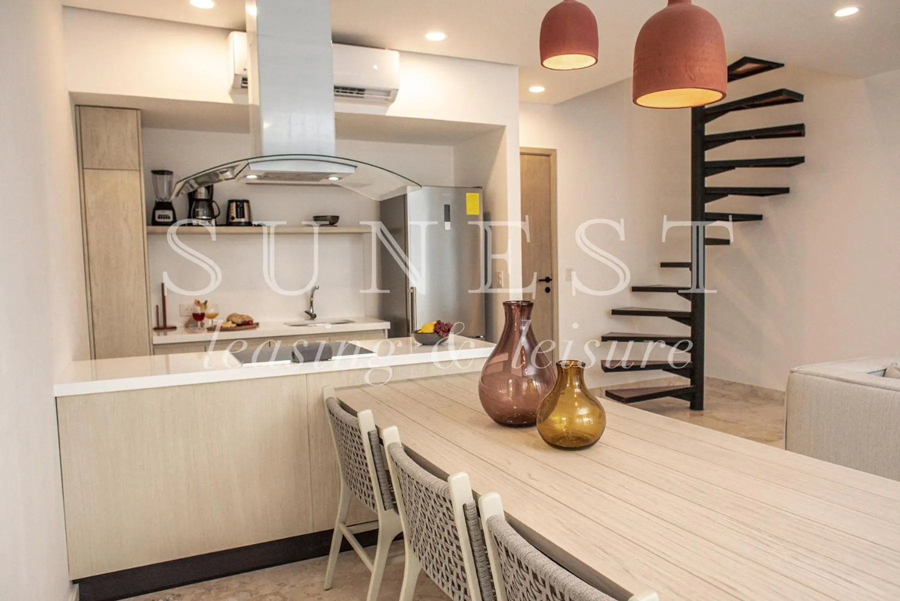 Kitchen or kitchenette in Hunab Tulum