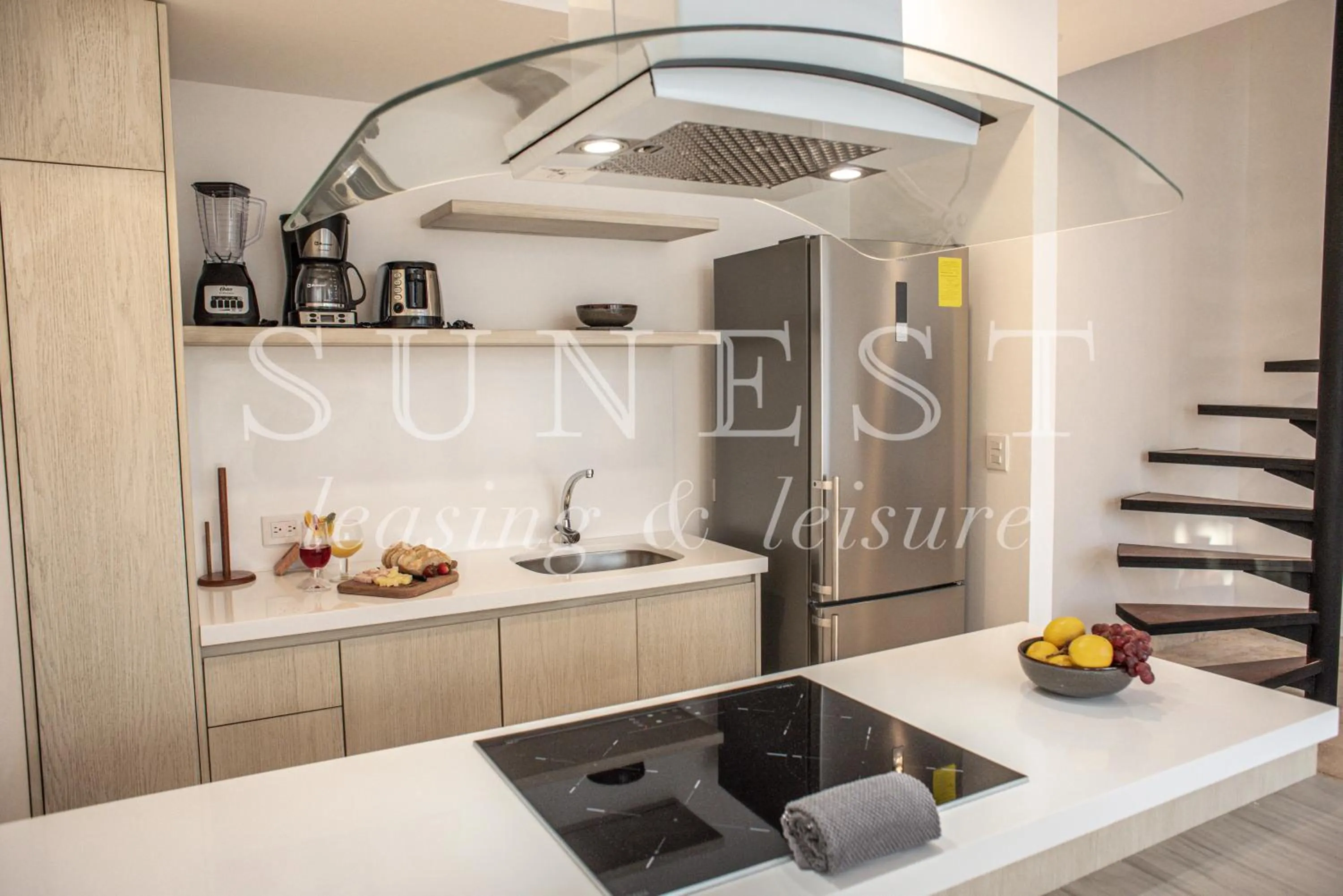 Kitchen or kitchenette in Hunab Tulum