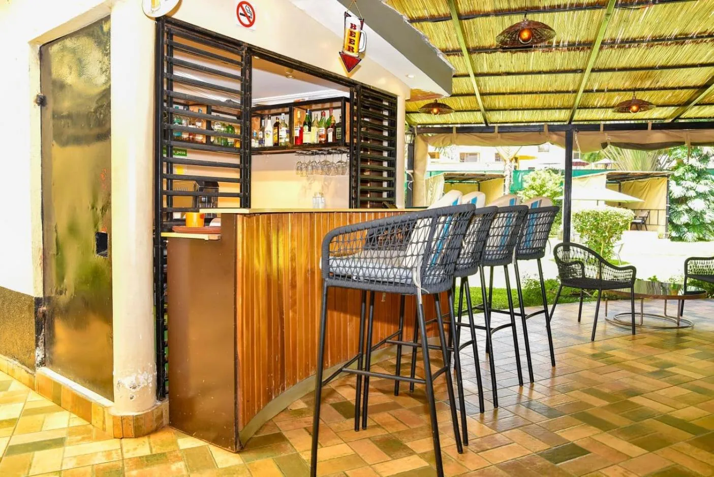 Balcony/Terrace in Cozy Stead Hotel - Garden House, Gigiri