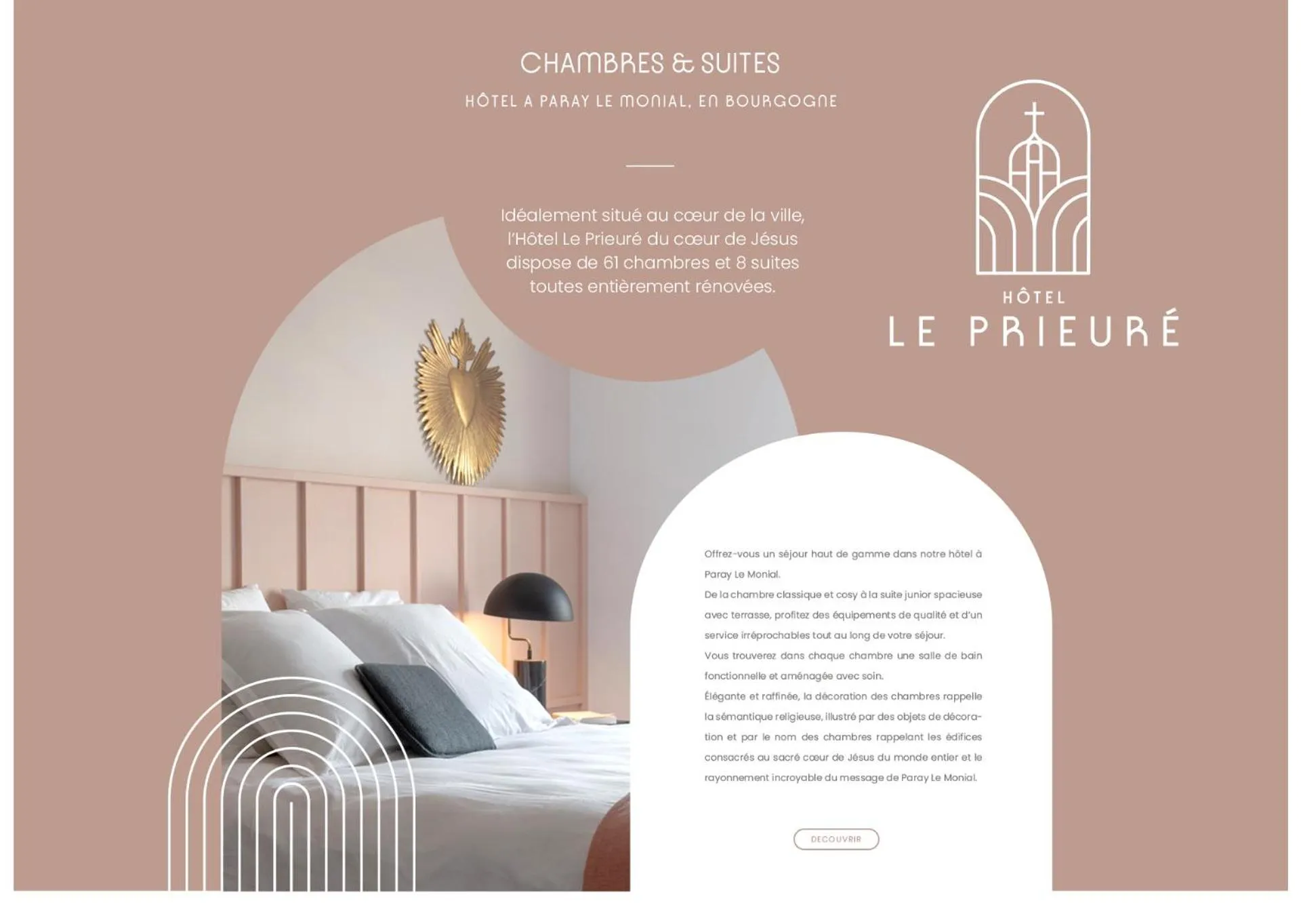 Logo/Certificate/Sign, Bed in Hôtel Le Prieuré