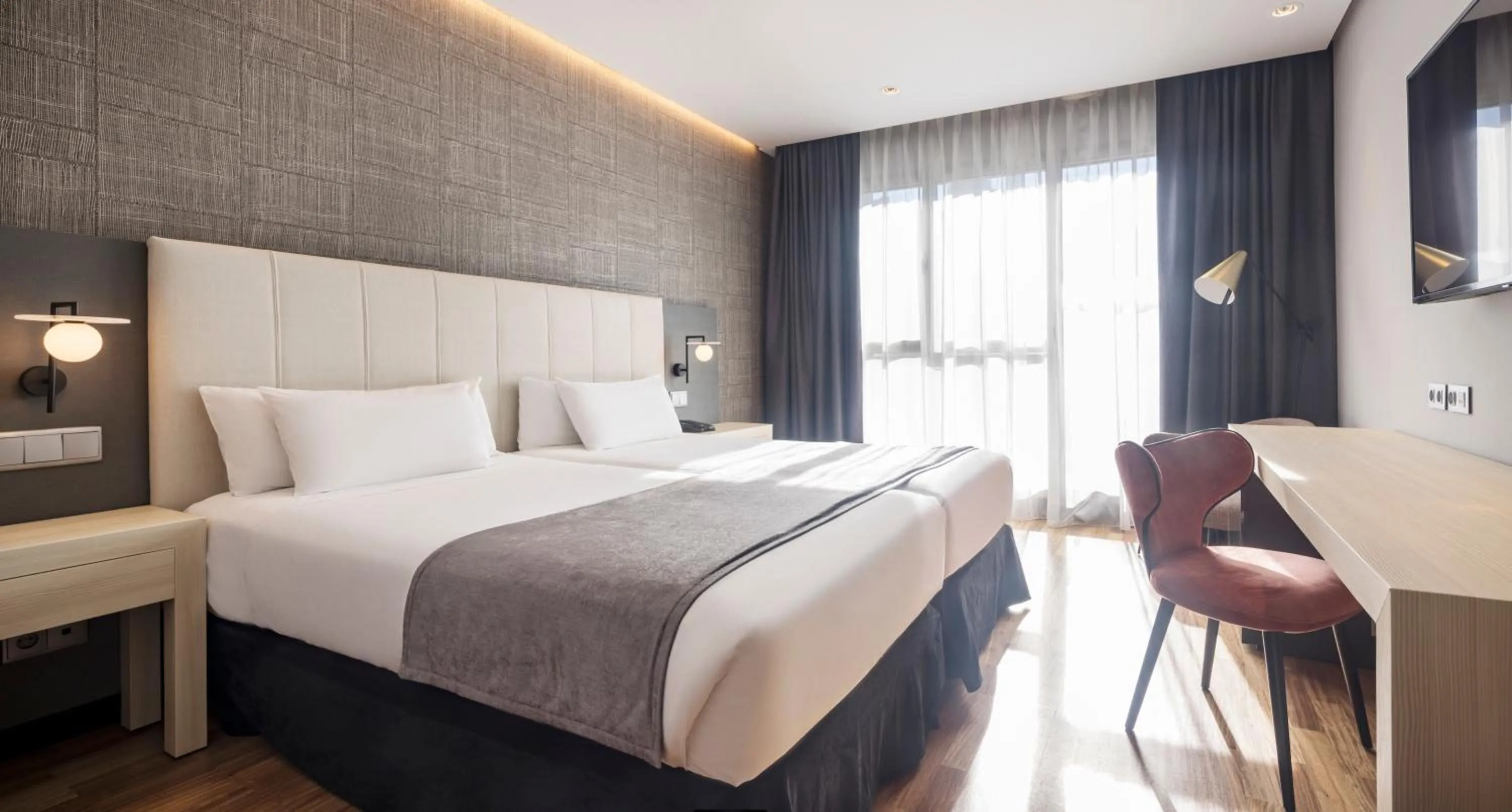 Bedroom, Bed in Ilunion Alcalá Norte