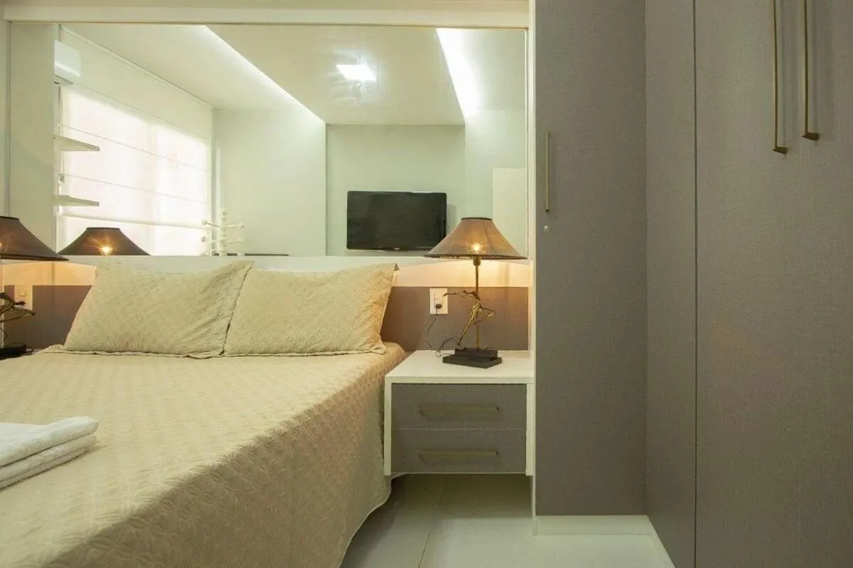 Bed in Flat Praia de Copacabana - Pé na Areia